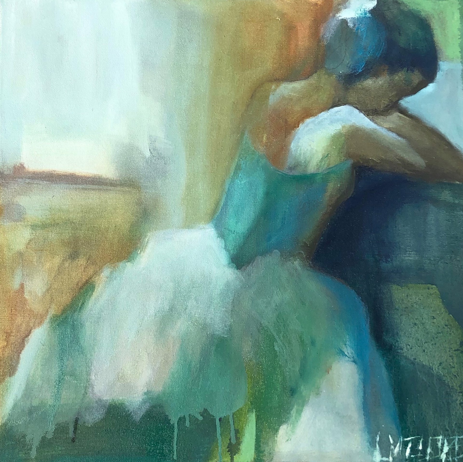 Dancer At Rest I by Lisa Moore