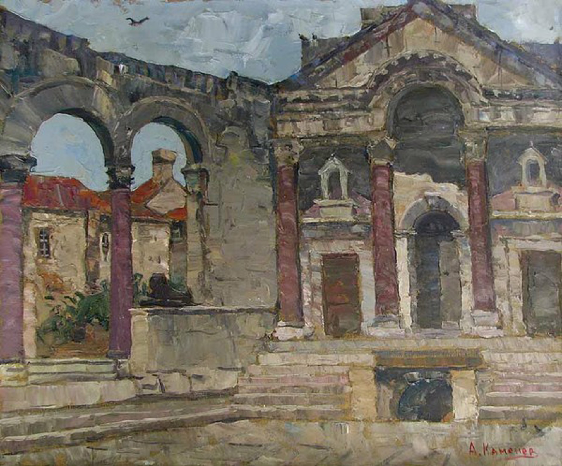 Ruins in Split by Aleksei Kamenev