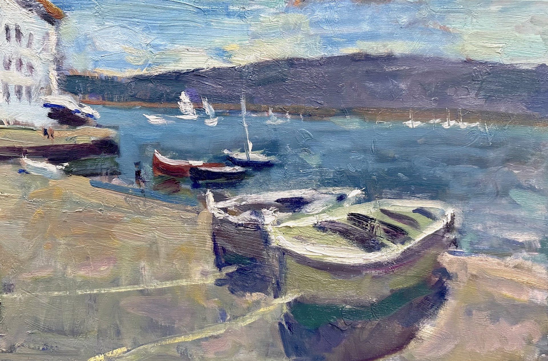 Boats at Rest by Richard Oversmith