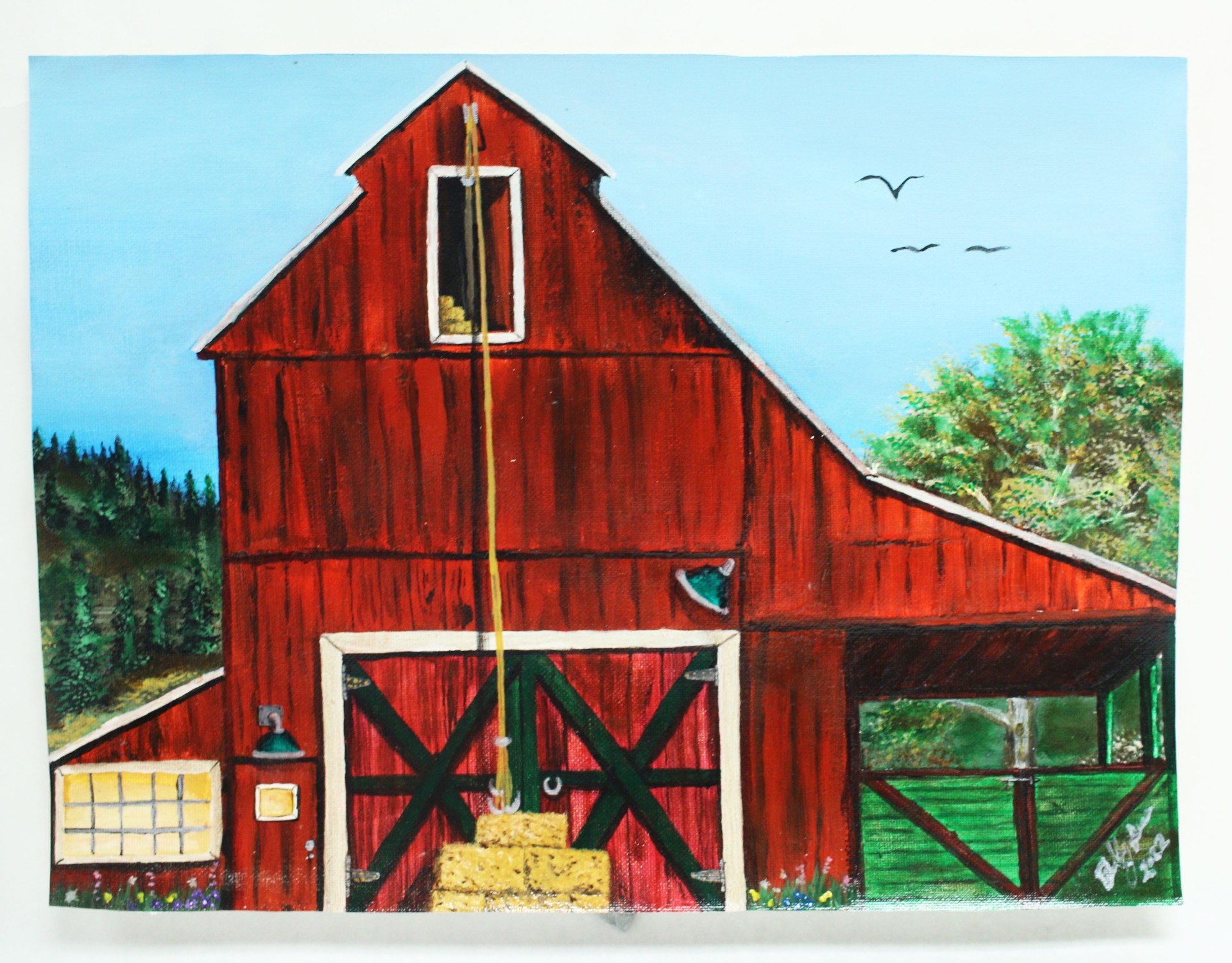 The Barn by B. Lucero