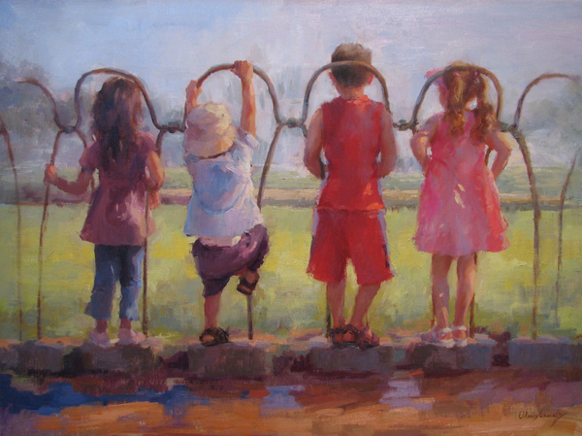 Four Cousins by Marci Oleszkiewicz