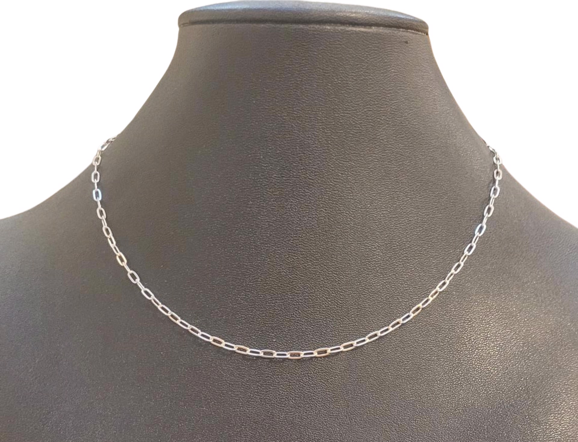Necklace - Sterling Silver "Paperclip" Chain by Indigo Desert Ranch - Jewelry