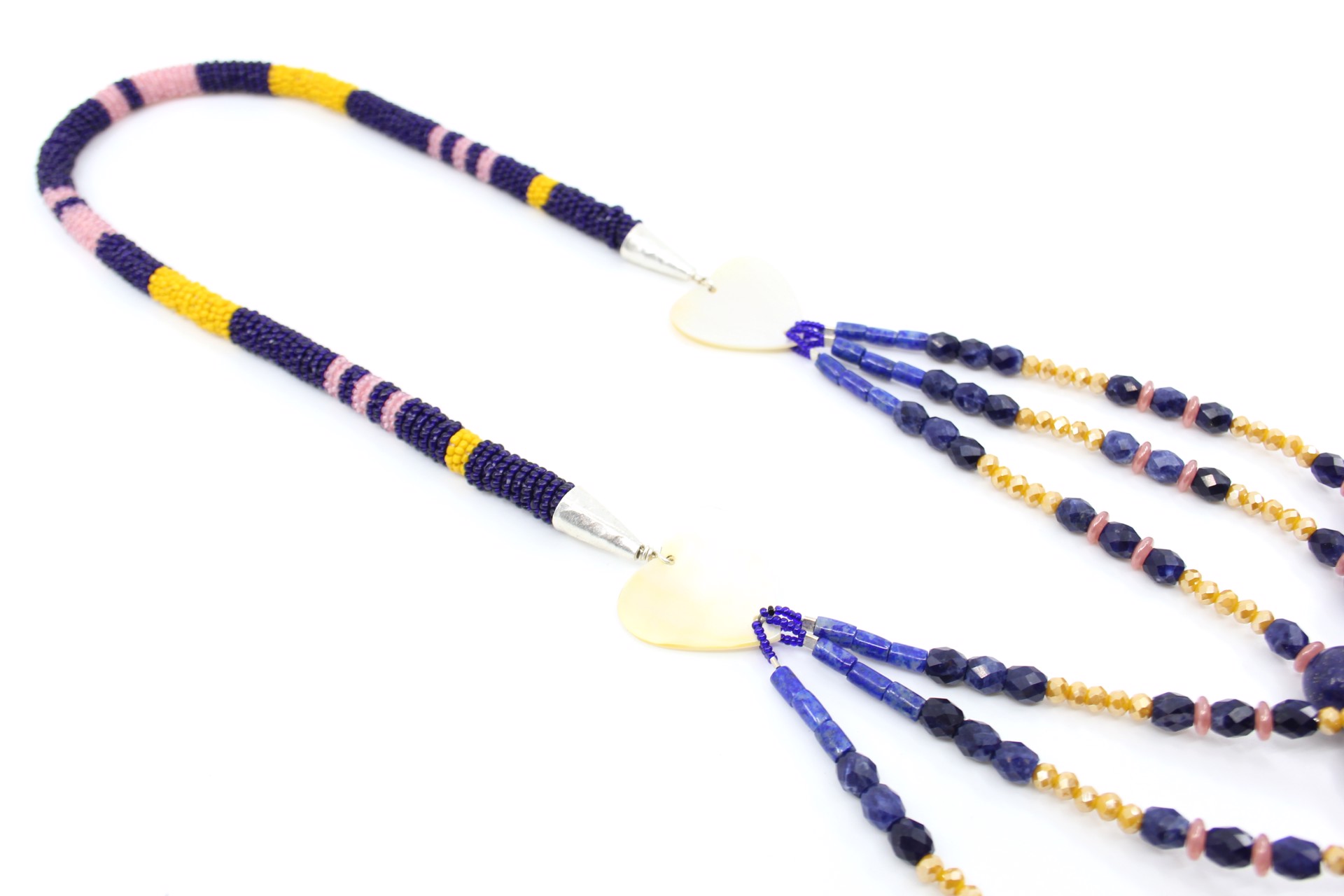 Lapis Necklace by Hollis Chitto