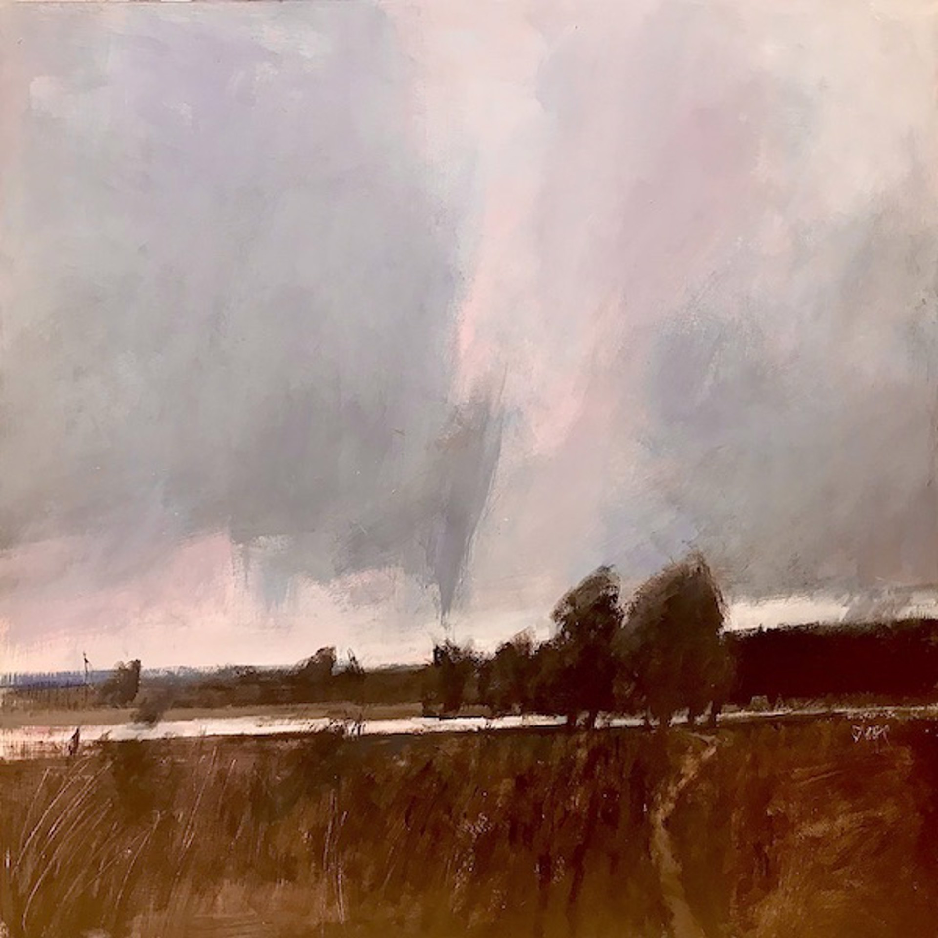 Hullett Marsh Clouds by David Sharpe