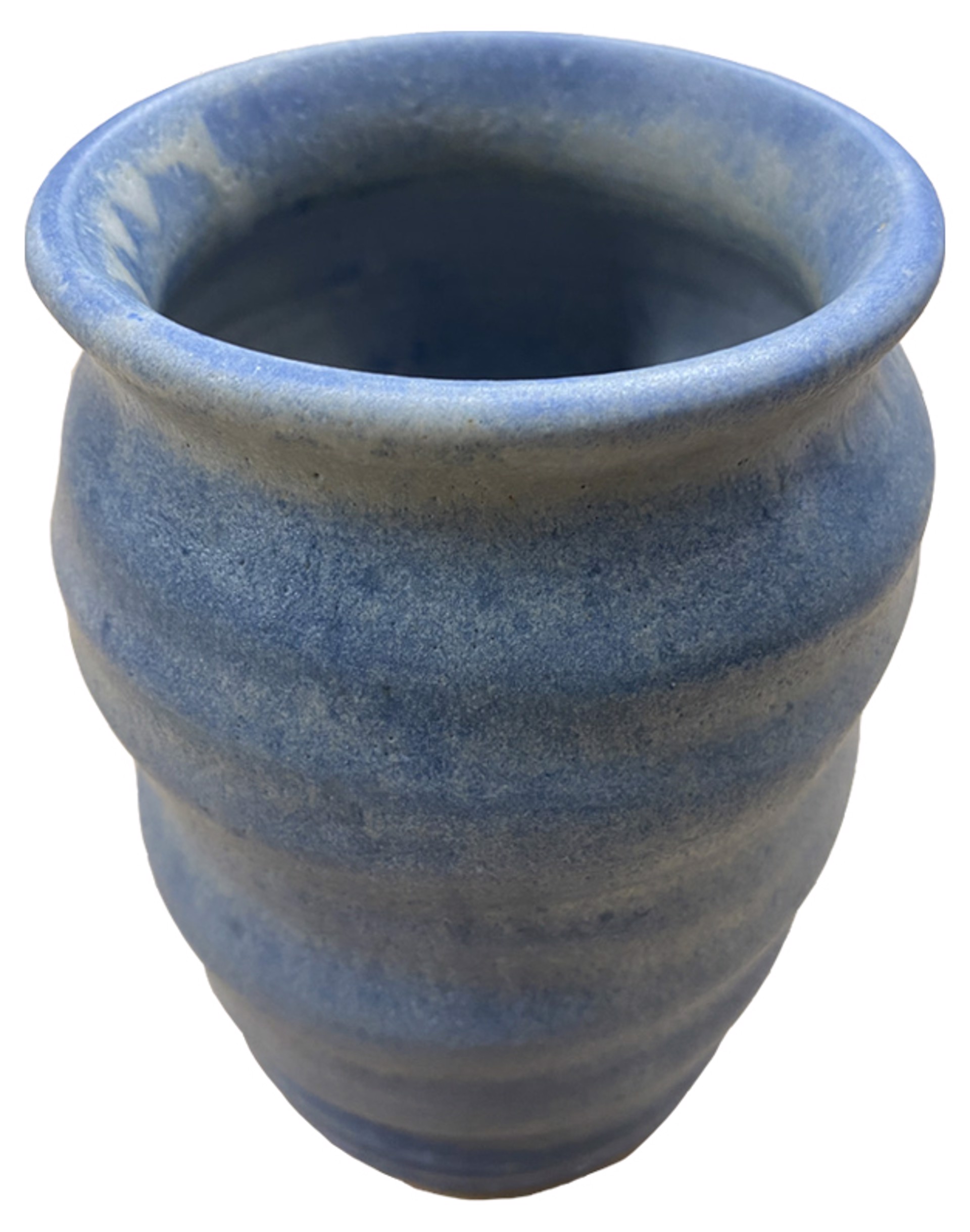 Blue Ceramic Vase by Paul Nash