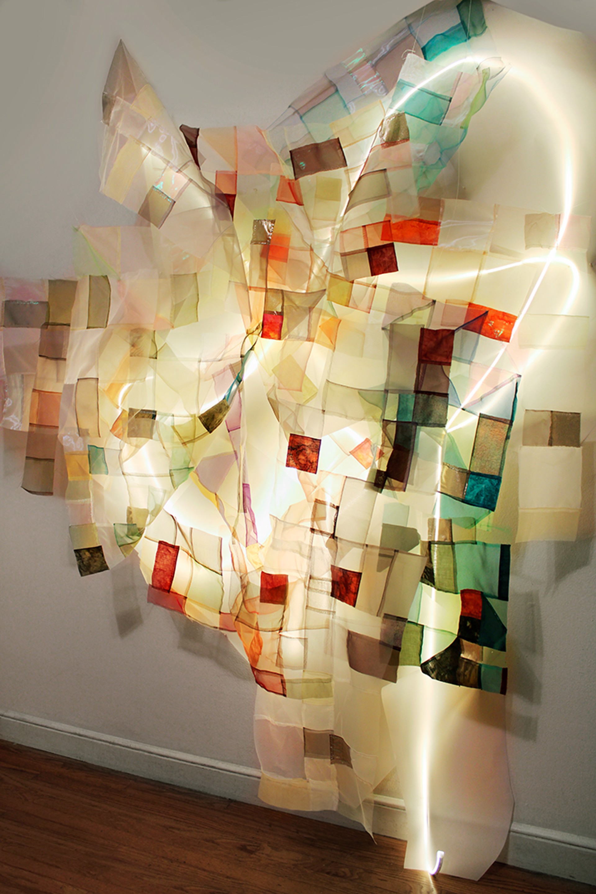 Quilt Suspension 4 by Holly Wong