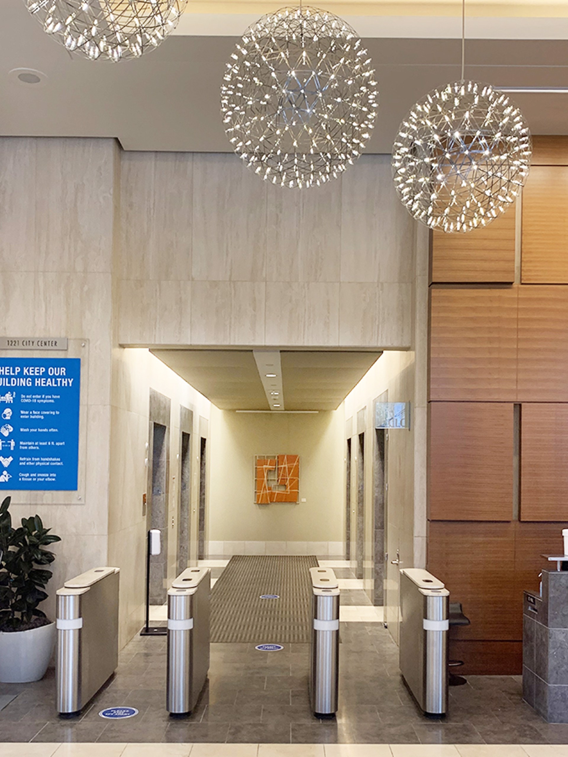 Rotating Exhibition Installation by Howard Hersh SLATE Art