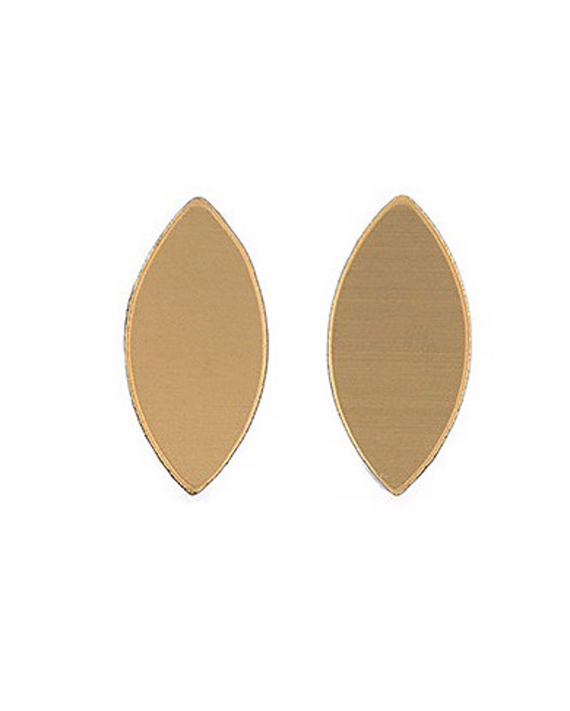 Kate Single Leaf Earring Silver-Gold by ISKIN Nikaia Inc.