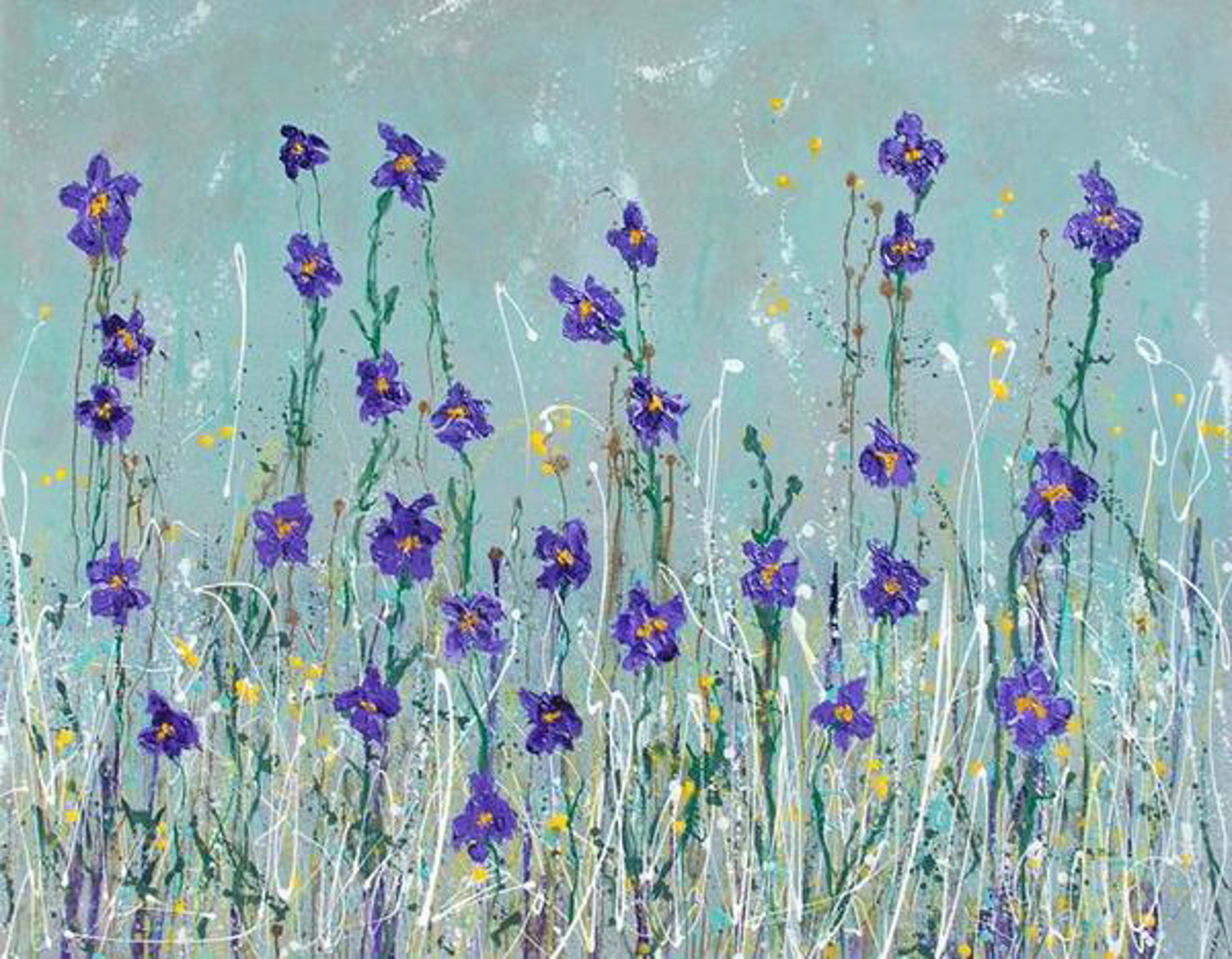 Joyful Morning (floral) by Gloria Lee