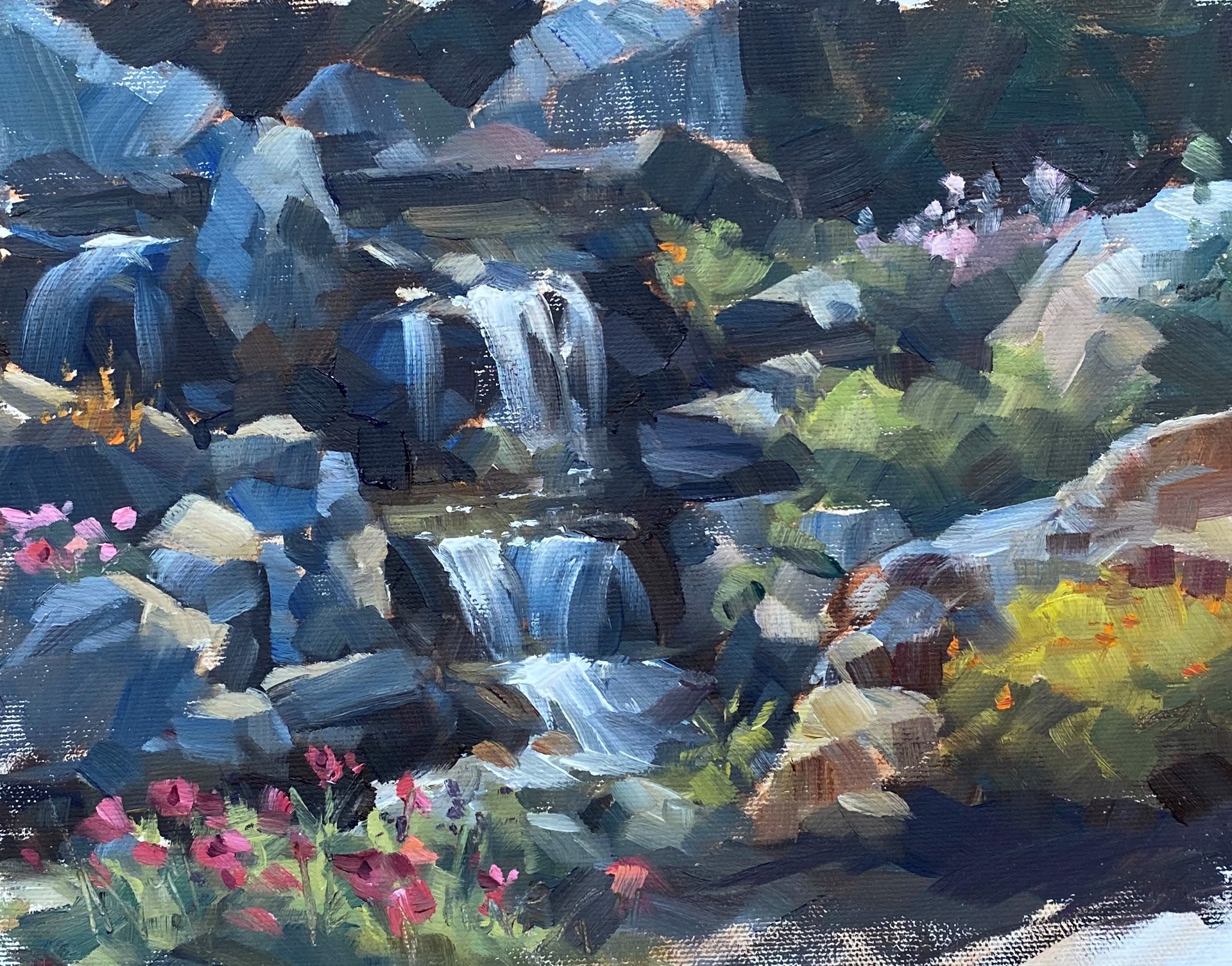 Koi Falls by Judd Mercer