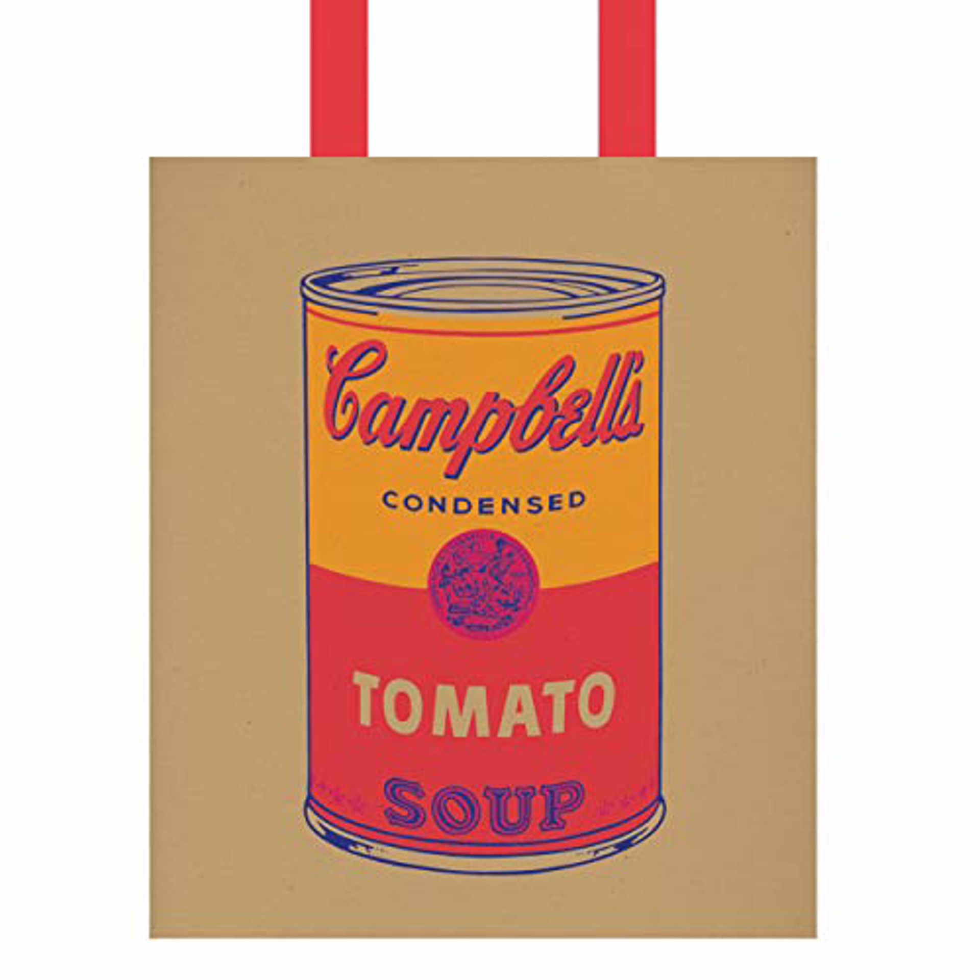 Campbell’s Soup Tote Bag by Andy Warhol