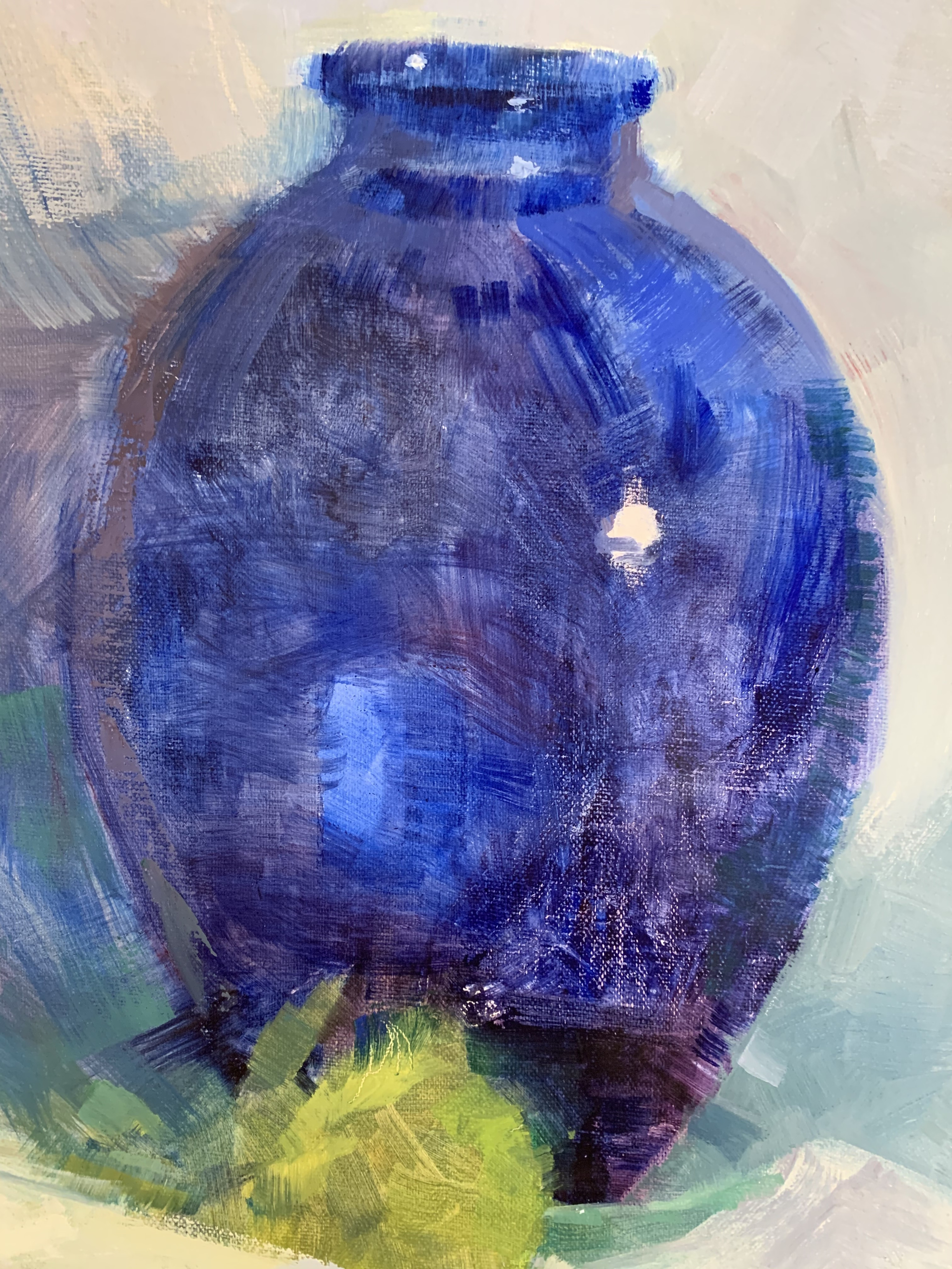 Blue Vase by Diane Eugster