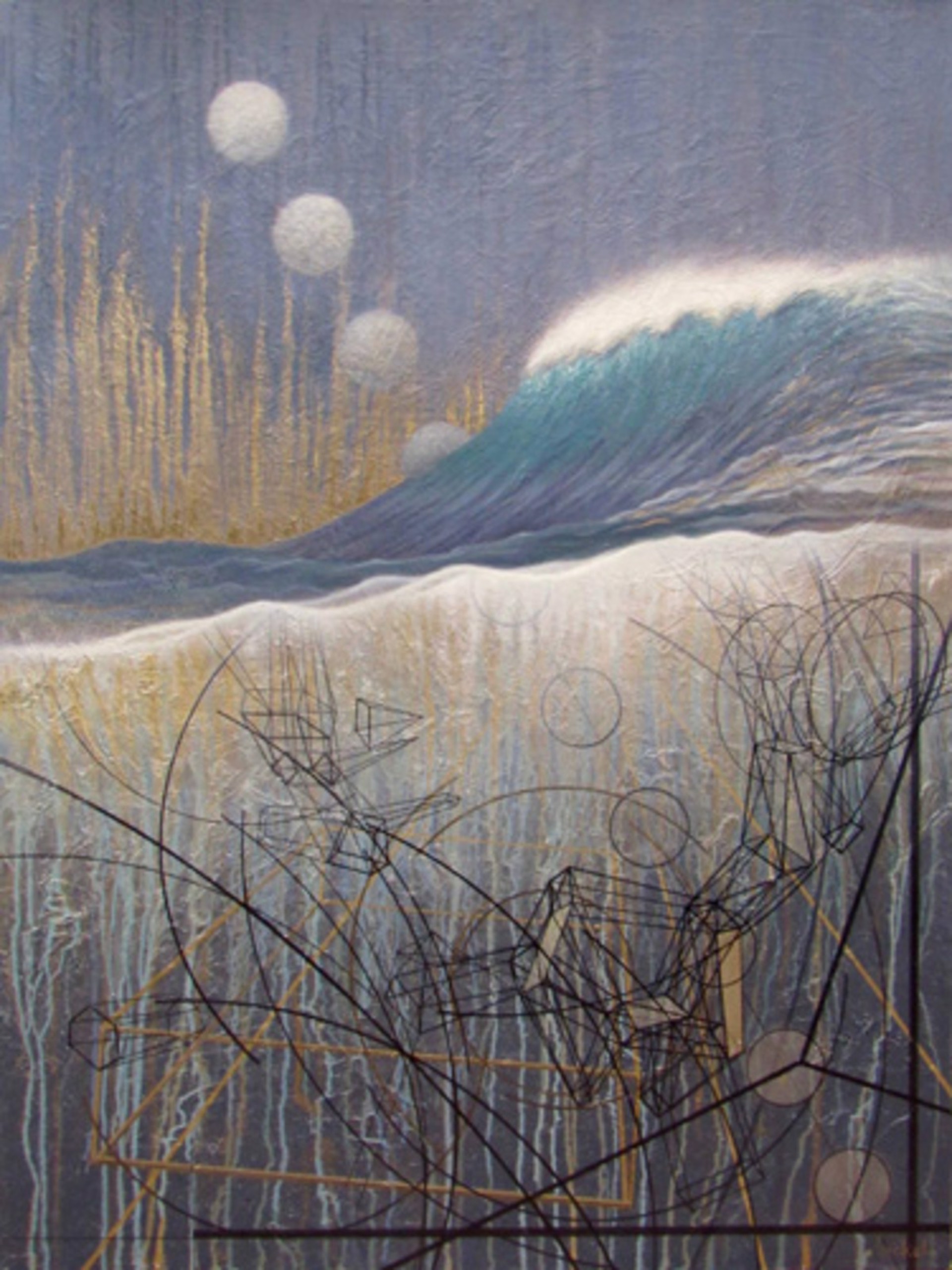 Under the Wave Study 18 by Robert Bickel
