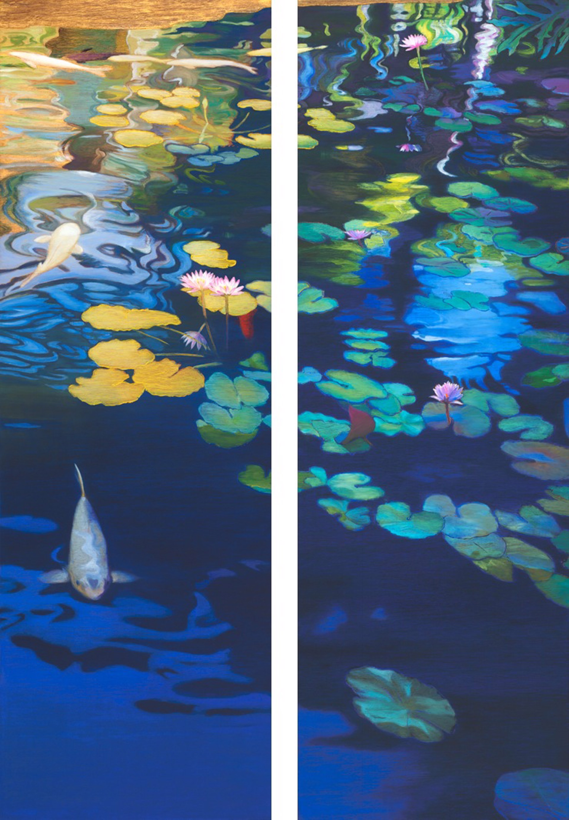 Transparent Waters (Diptych) by Joelle C.