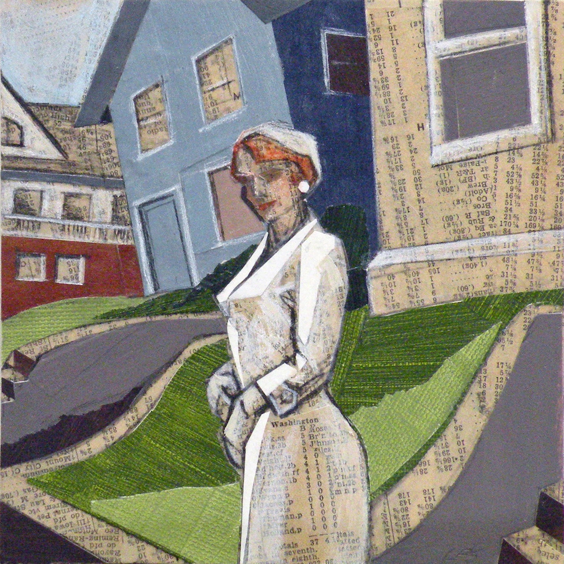 Taken, miniature by Leslie Peterson Sapp