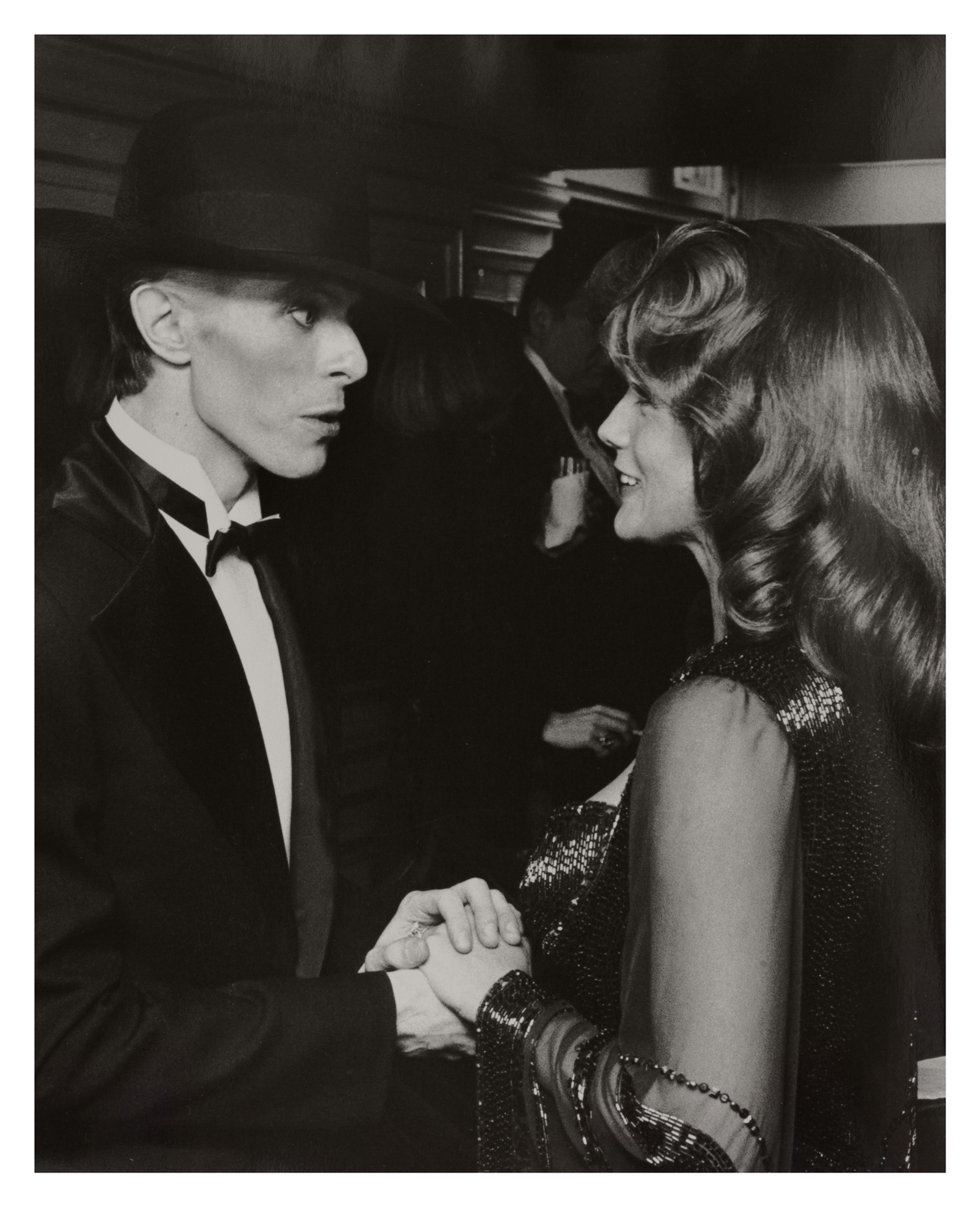 David Bowie and Ann-Margret by Ron Galella