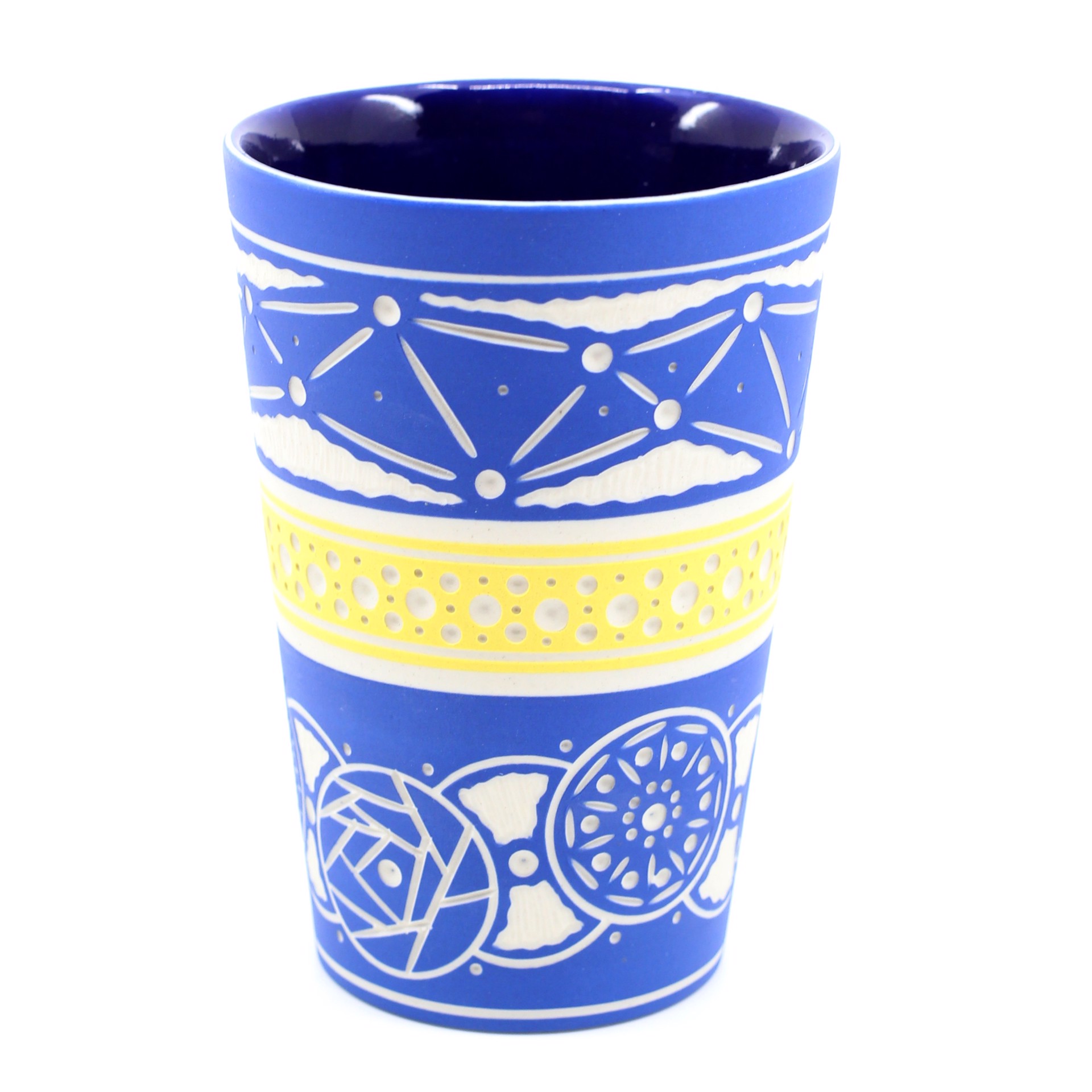 Blue & Yellow Cup by Chris Casey