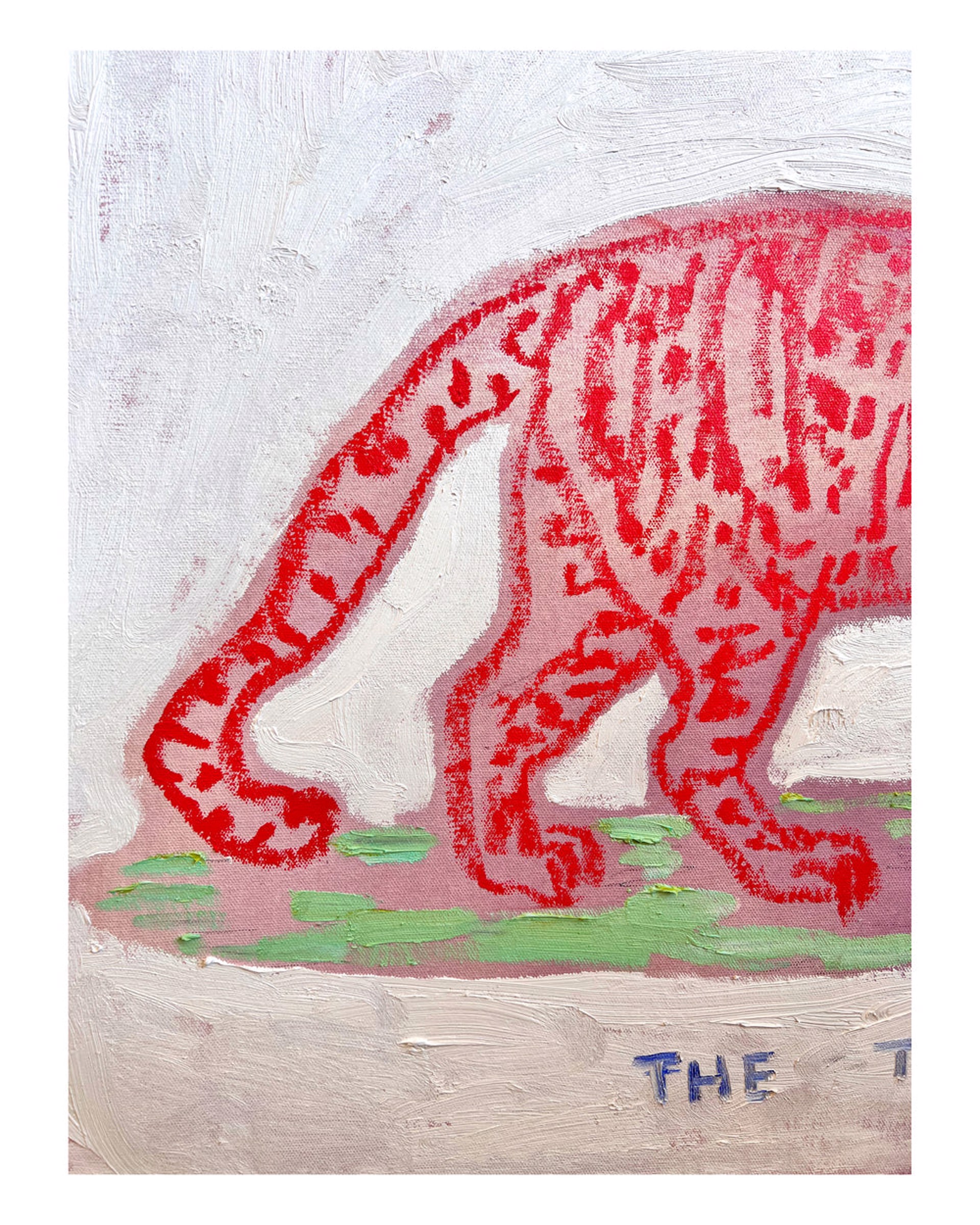 The Tiger, Scarlet by Anne-Louise Ewen
