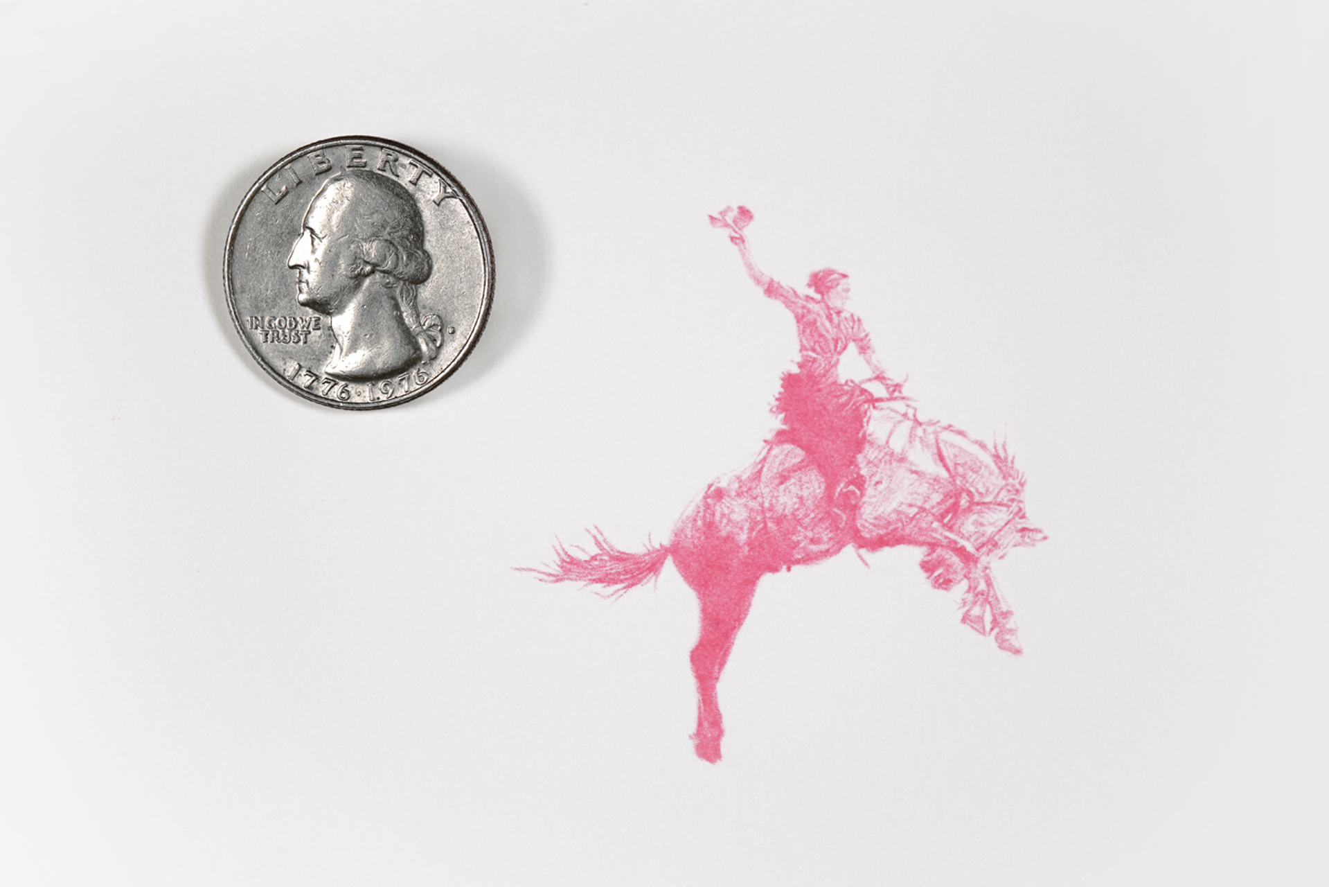 25 cent piece by Clayton Porter