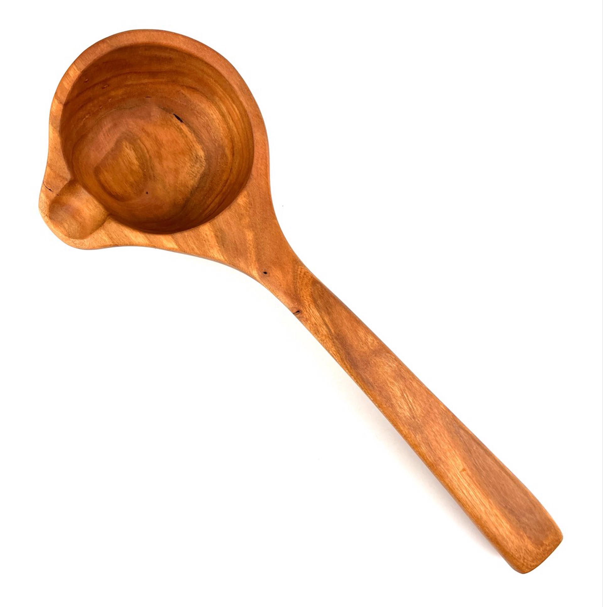 Right Hand Spouted Serving Spoon by Allegheny Treenware