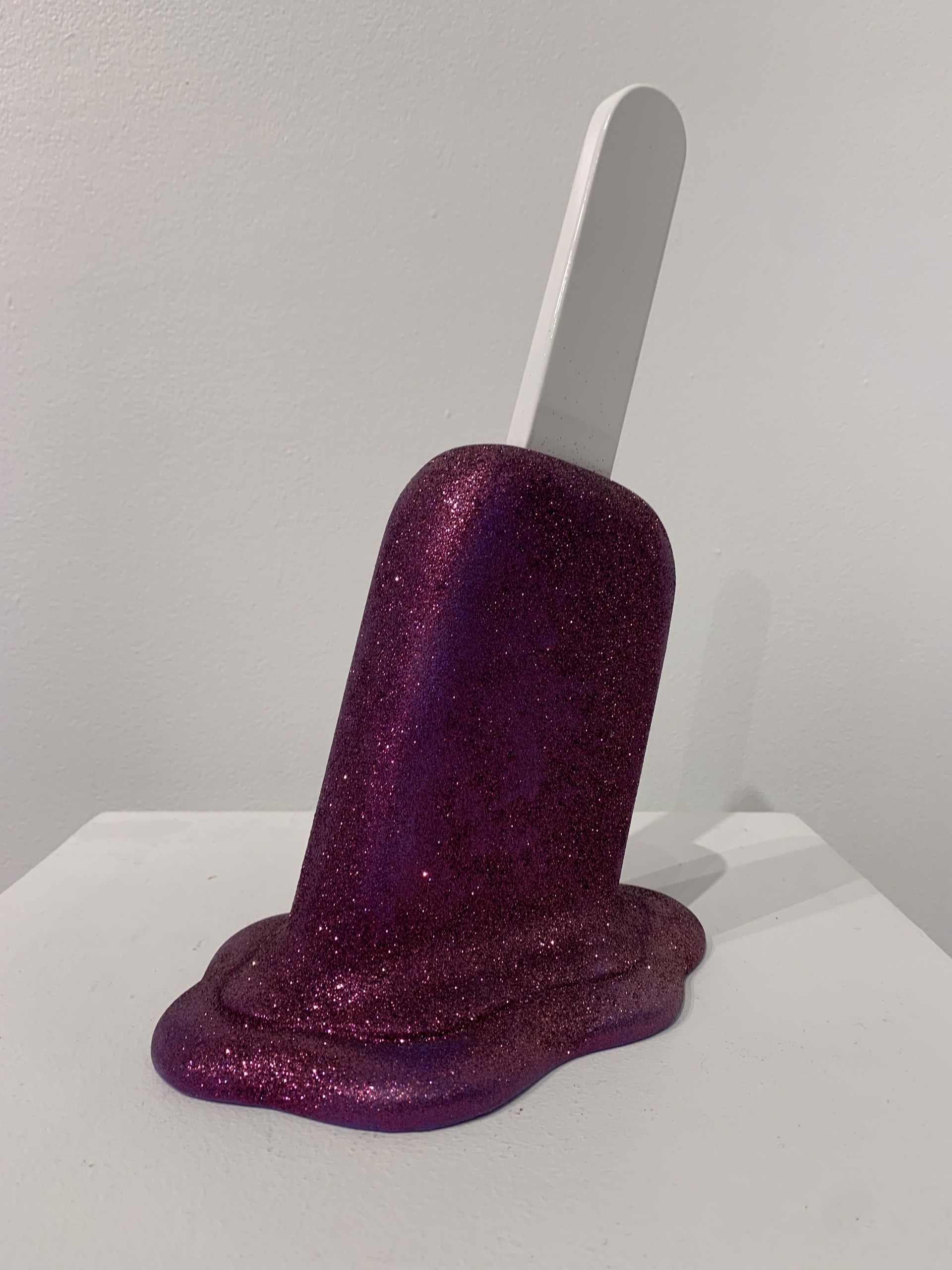 The Sweet Life Glitter Purple Popsicle by Elena Bulatova
