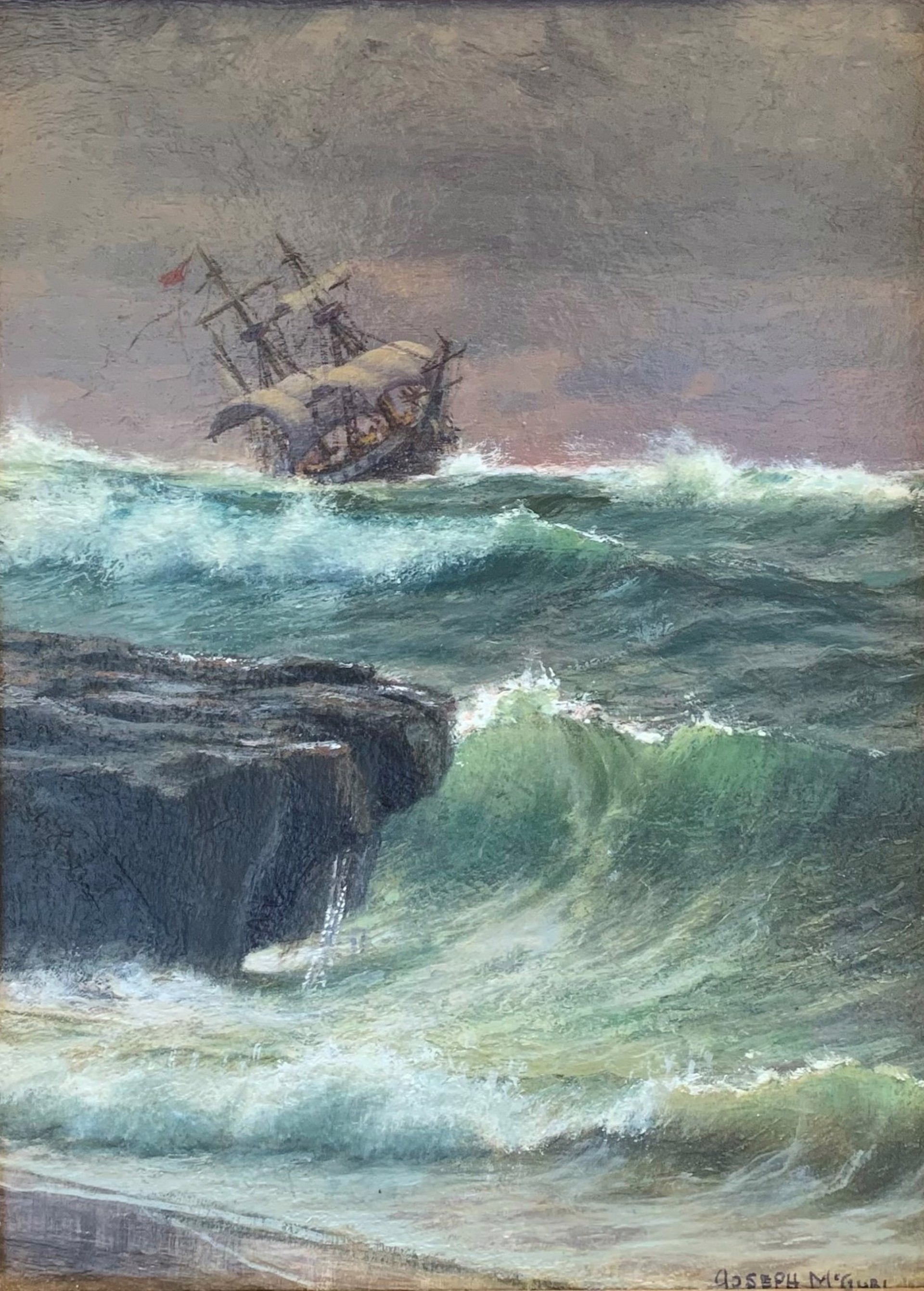 Storm in the Gulfstream by Joseph McGurl
