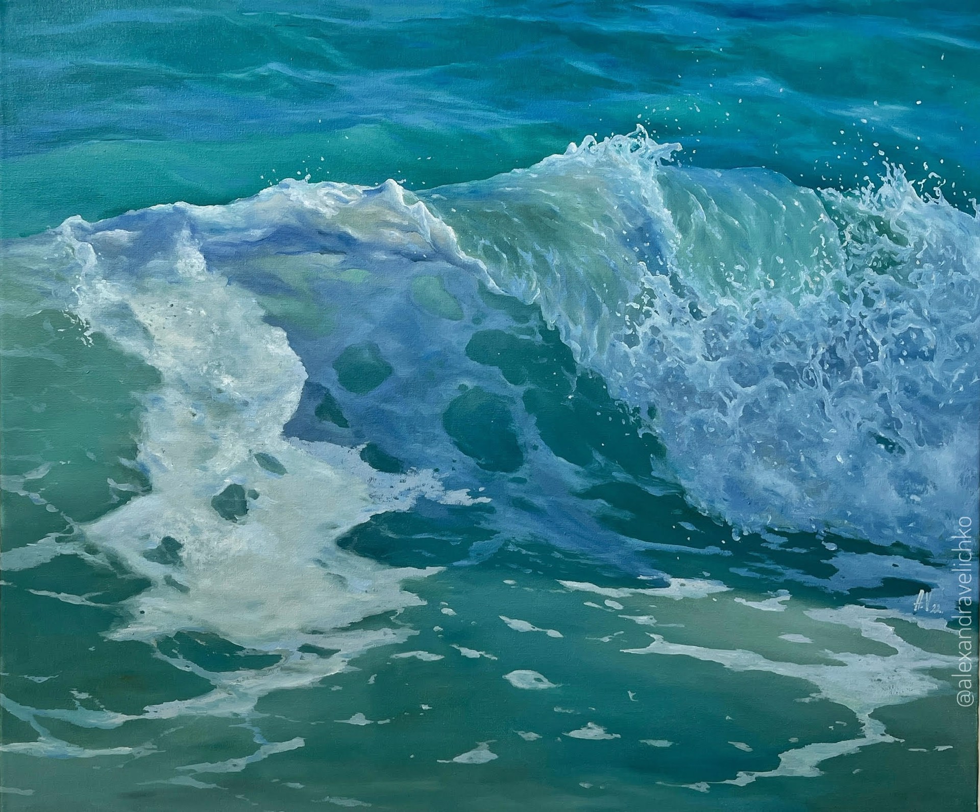 Inside The Wave by Alexandra Velichko