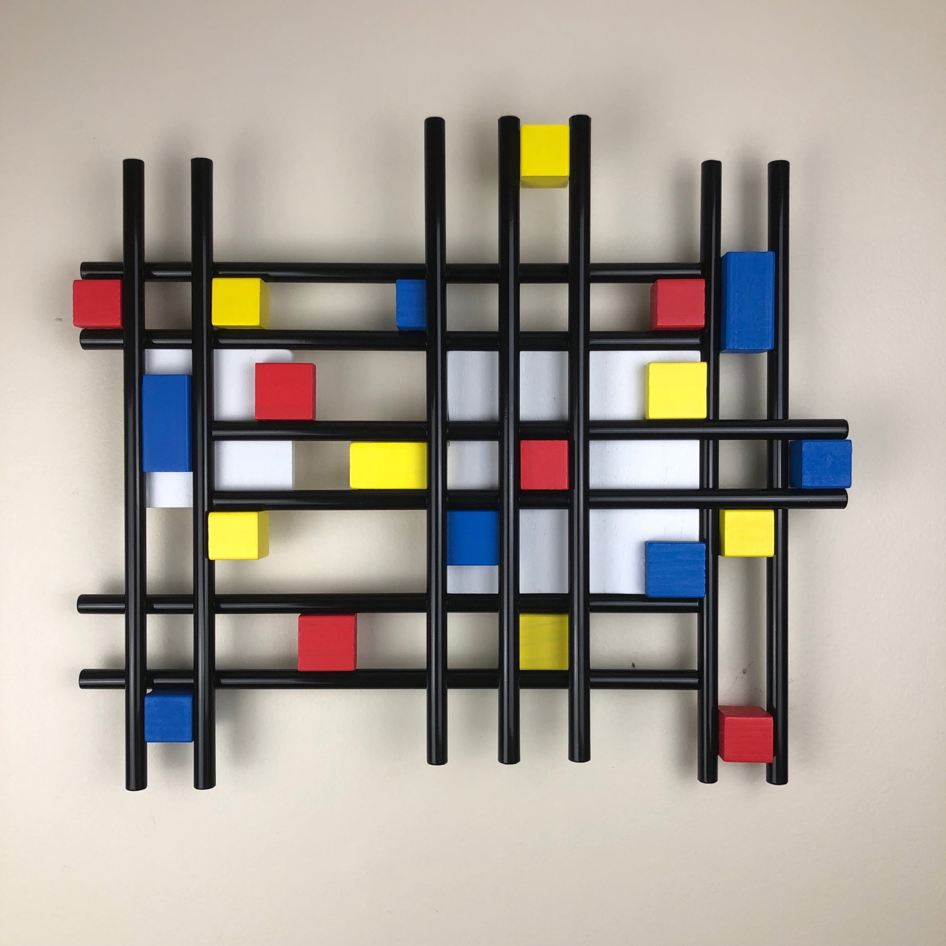 2 Panel Mondrian by Joel Reines