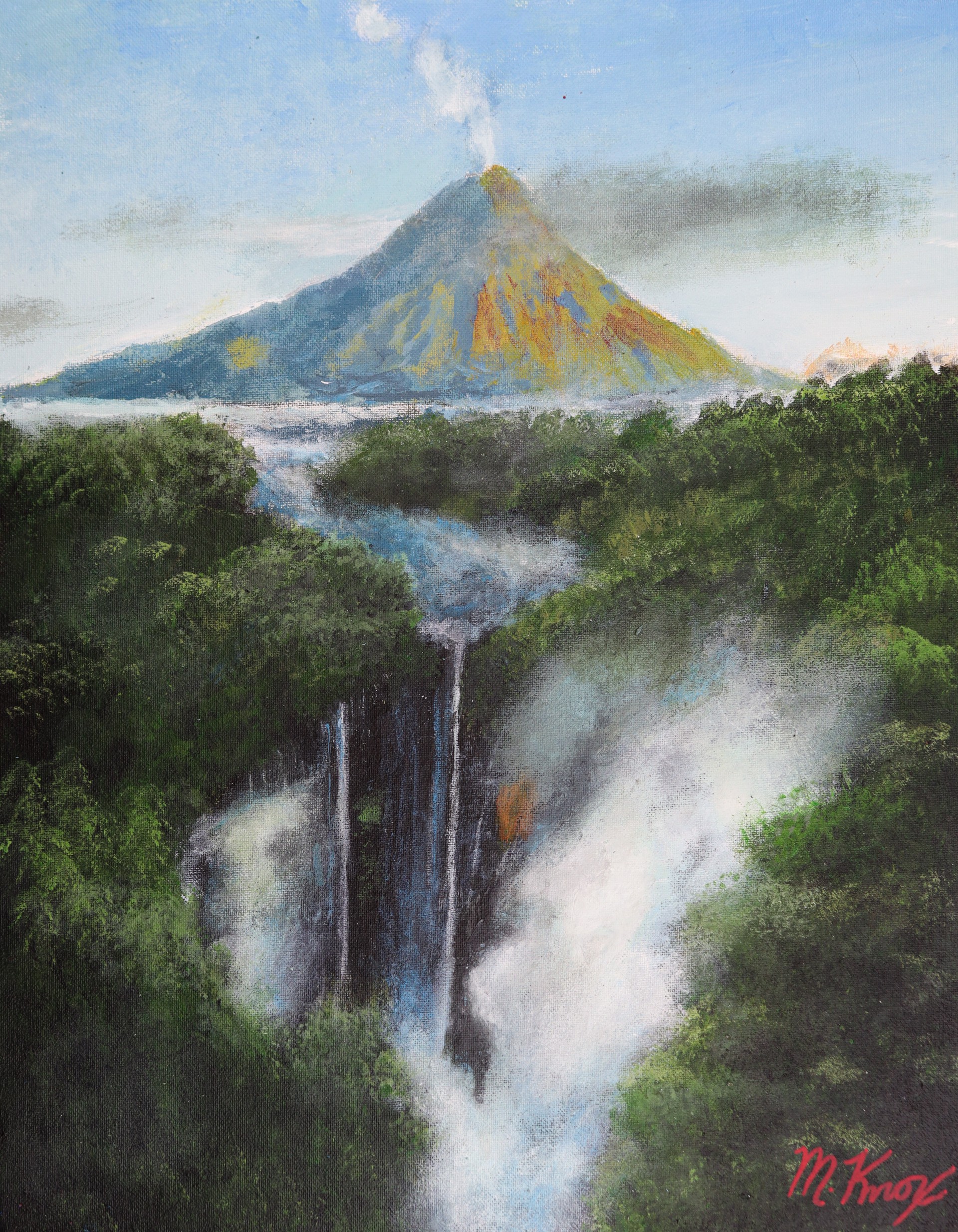 Indonesian Falls by Mike Knox