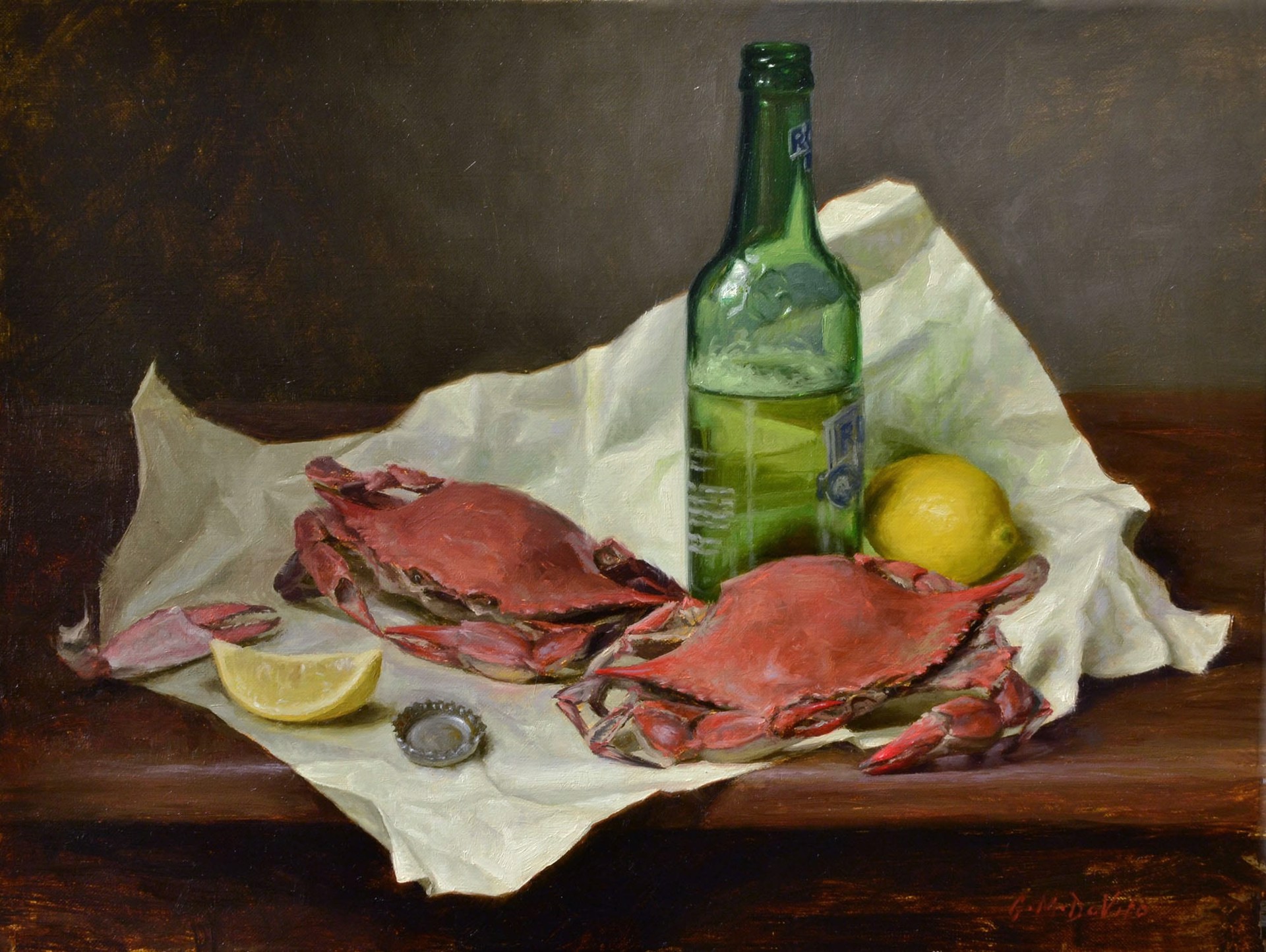 Crabs And Beer by Grace Devito