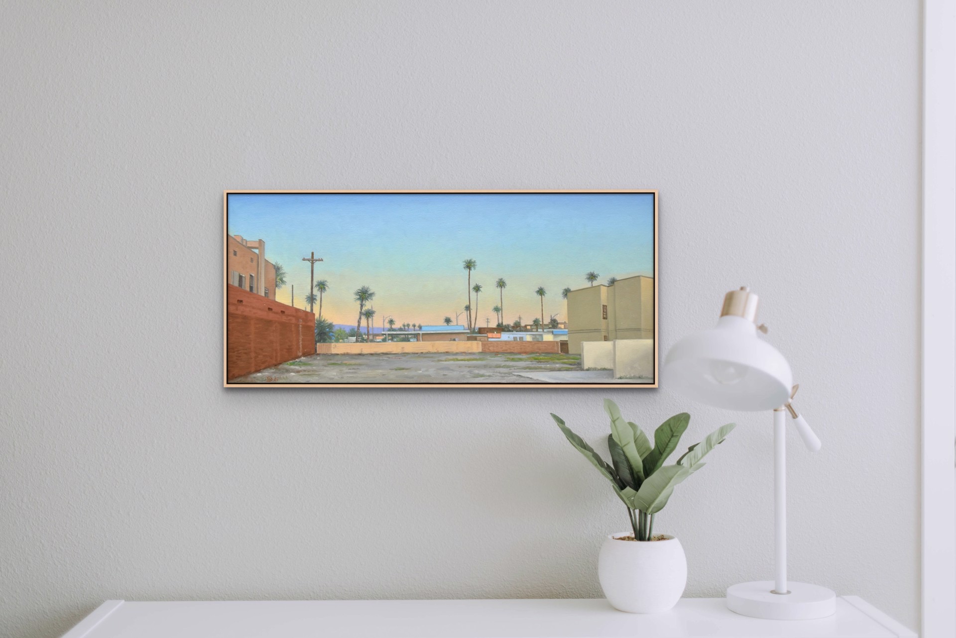 Vacant Lot, Palm Springs by Willard Dixon