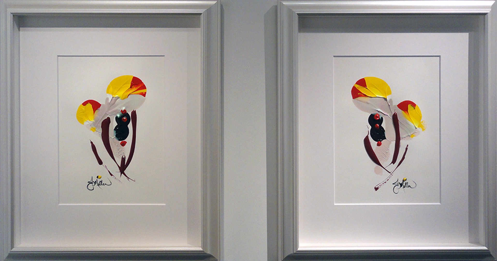 Black Birds I and II by JD Miller