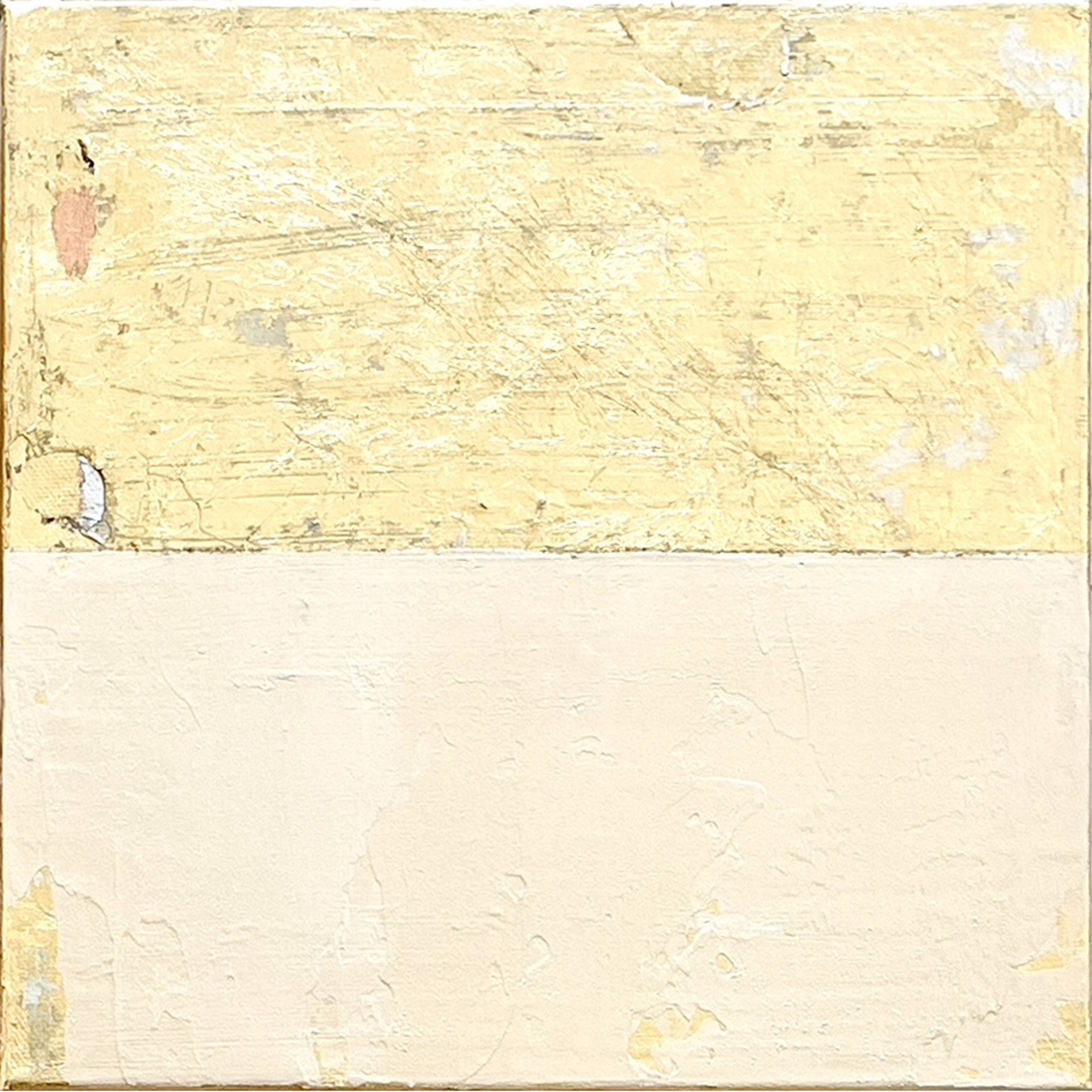 Gold And Gold (GG051) is 1 of 4 gold leaf mixed media panels from Japanese painter and artist Takefumi Hori.