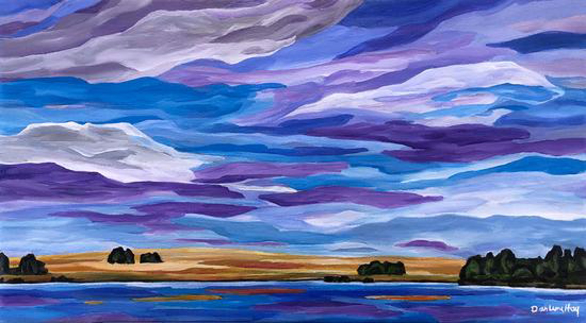 Along The Horizon by Darlene Hay