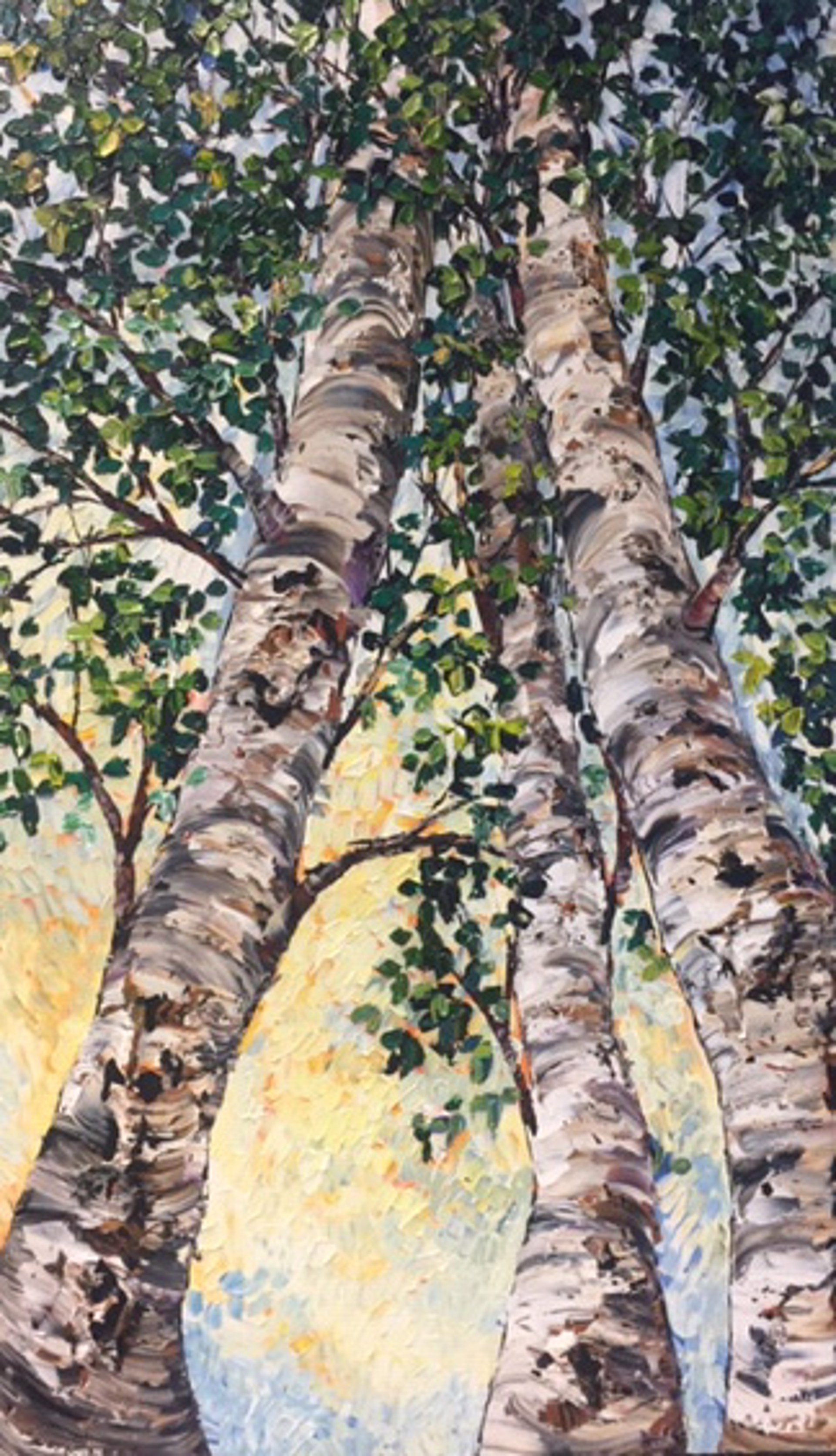Looking Up Green by Maya Eventov