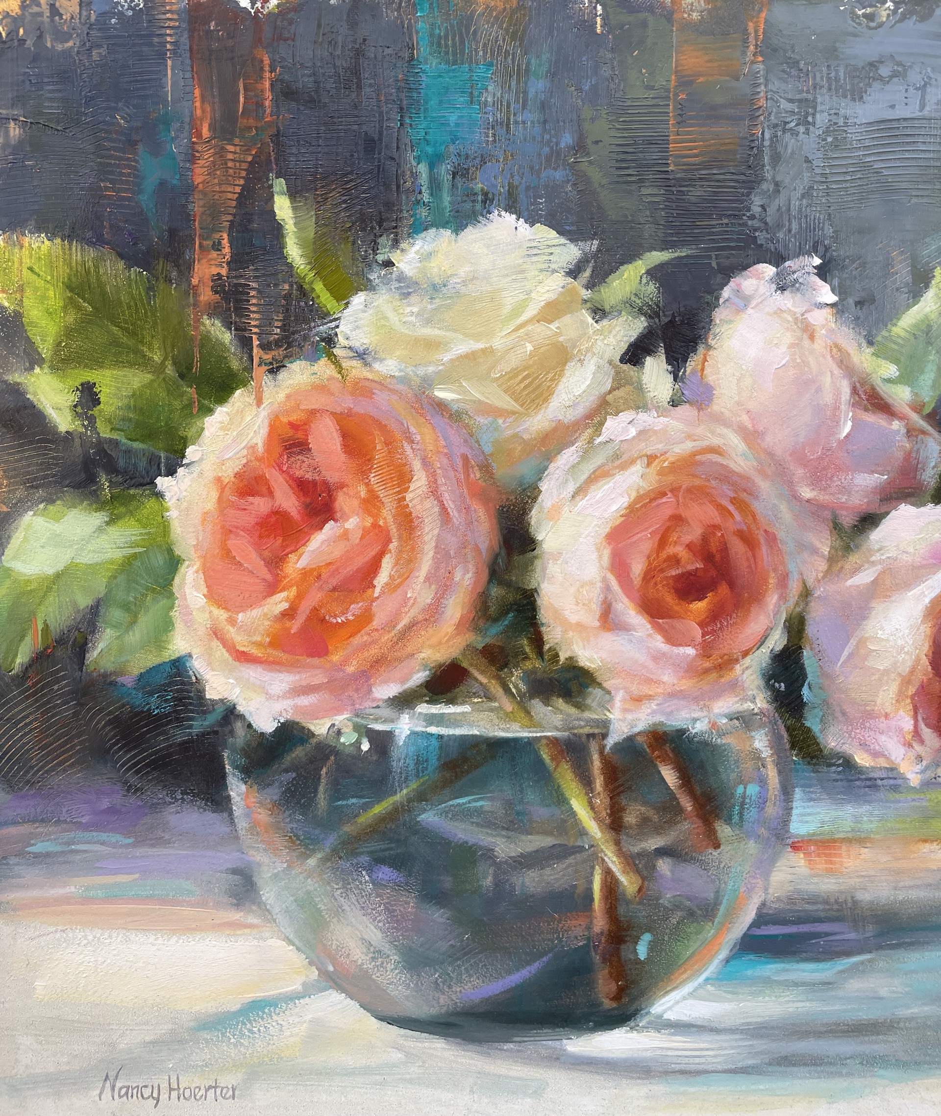Roses for a Lady by Nancy Hoerter