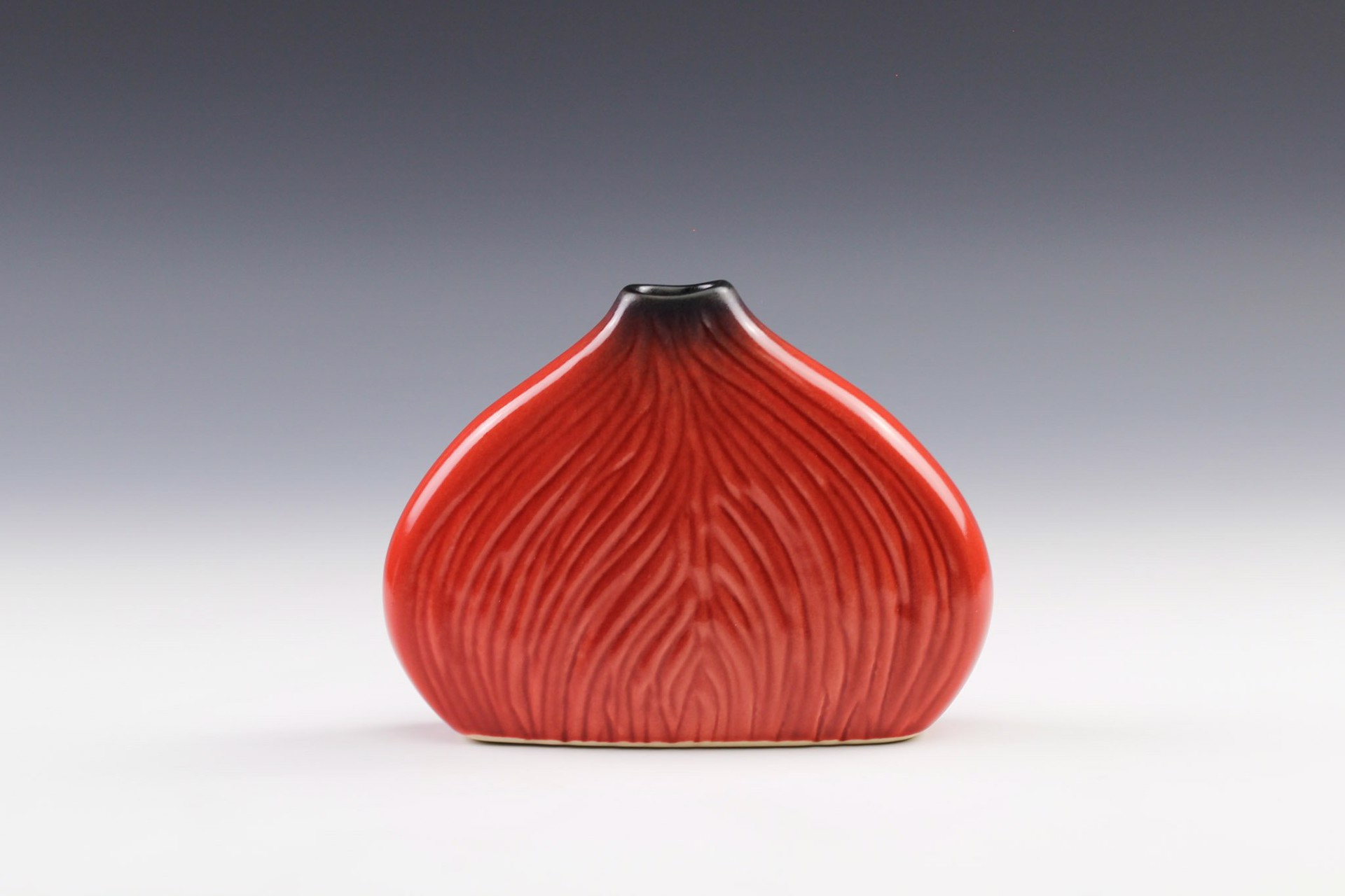 Red Bud Vase by Paul Jeselskis