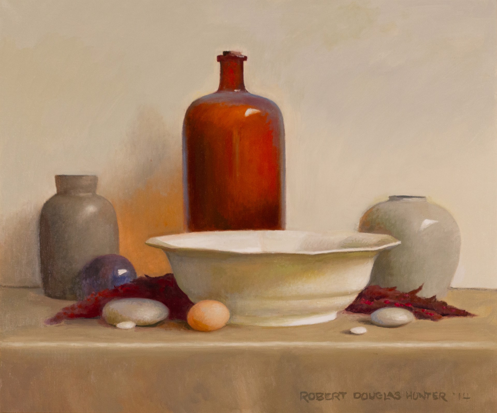 Late May "Arrangement with an Egg" by Robert Douglas Hunter