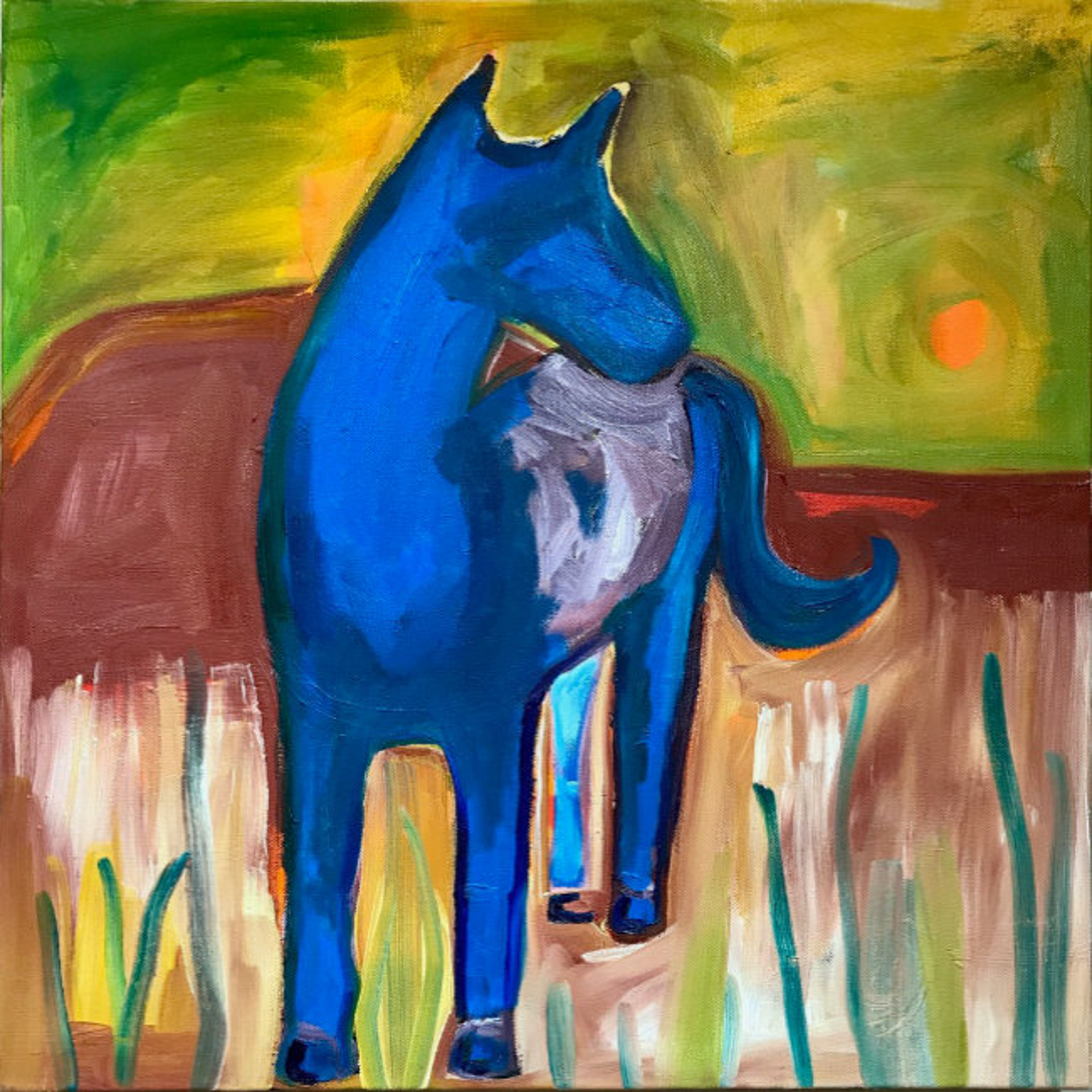 Quiet (horse) by Melanie Yazzie