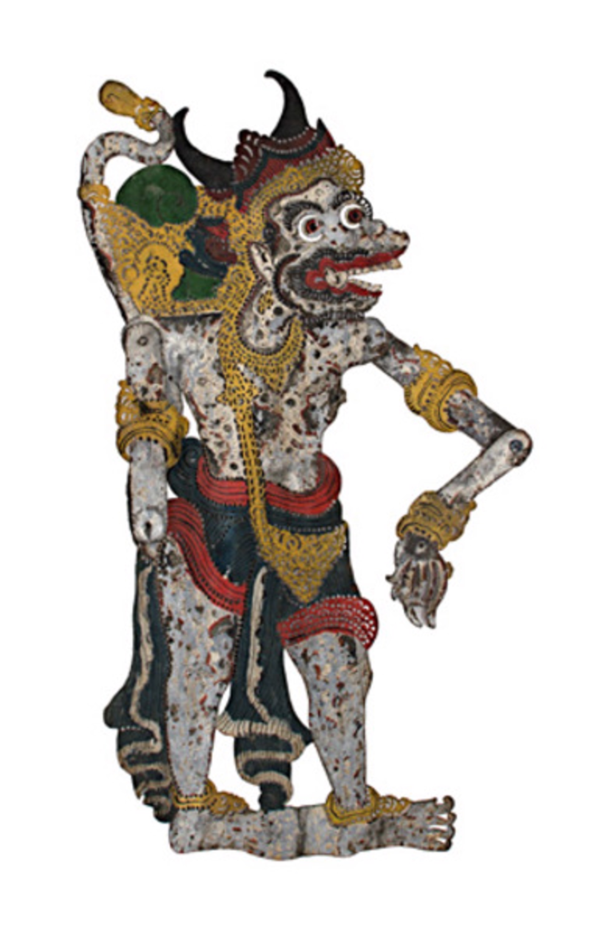 Shadow Puppet Wayang Purwa by Indonesian