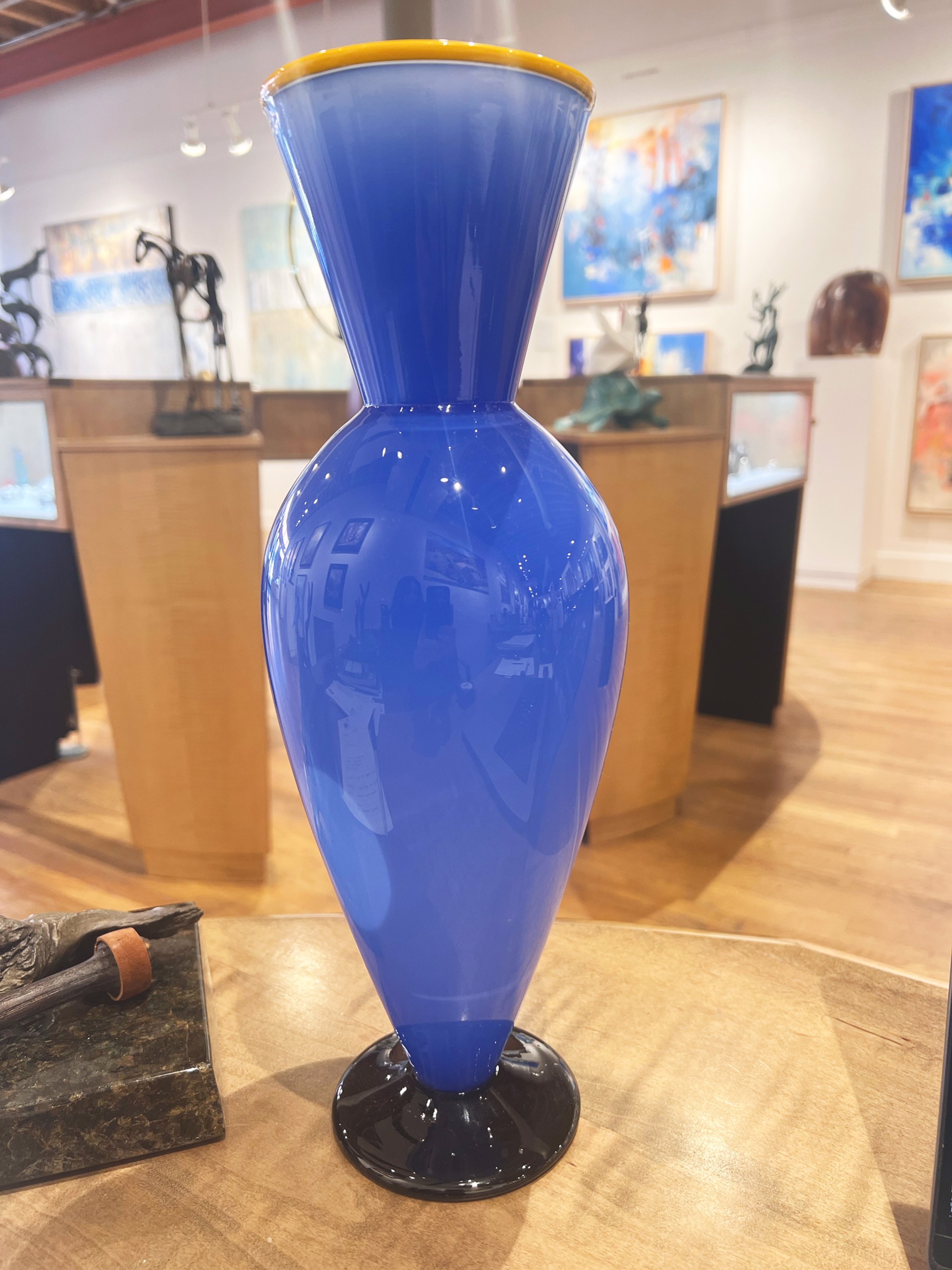 Blue Vase by IBEX