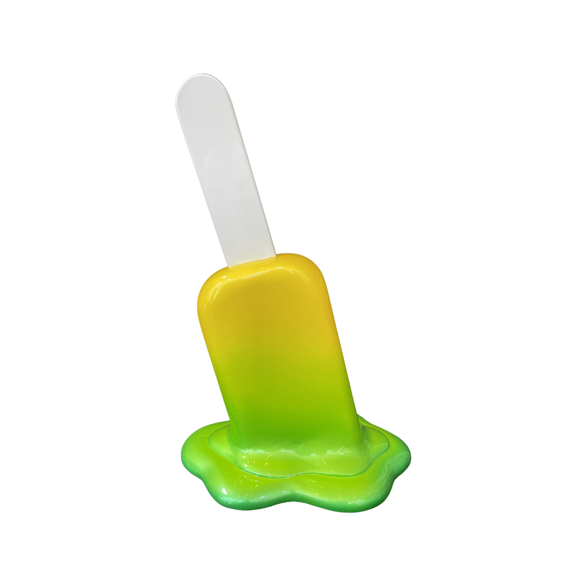 Yellow/Lime Small Popsicle by Popsicles  by Elena Bulatova