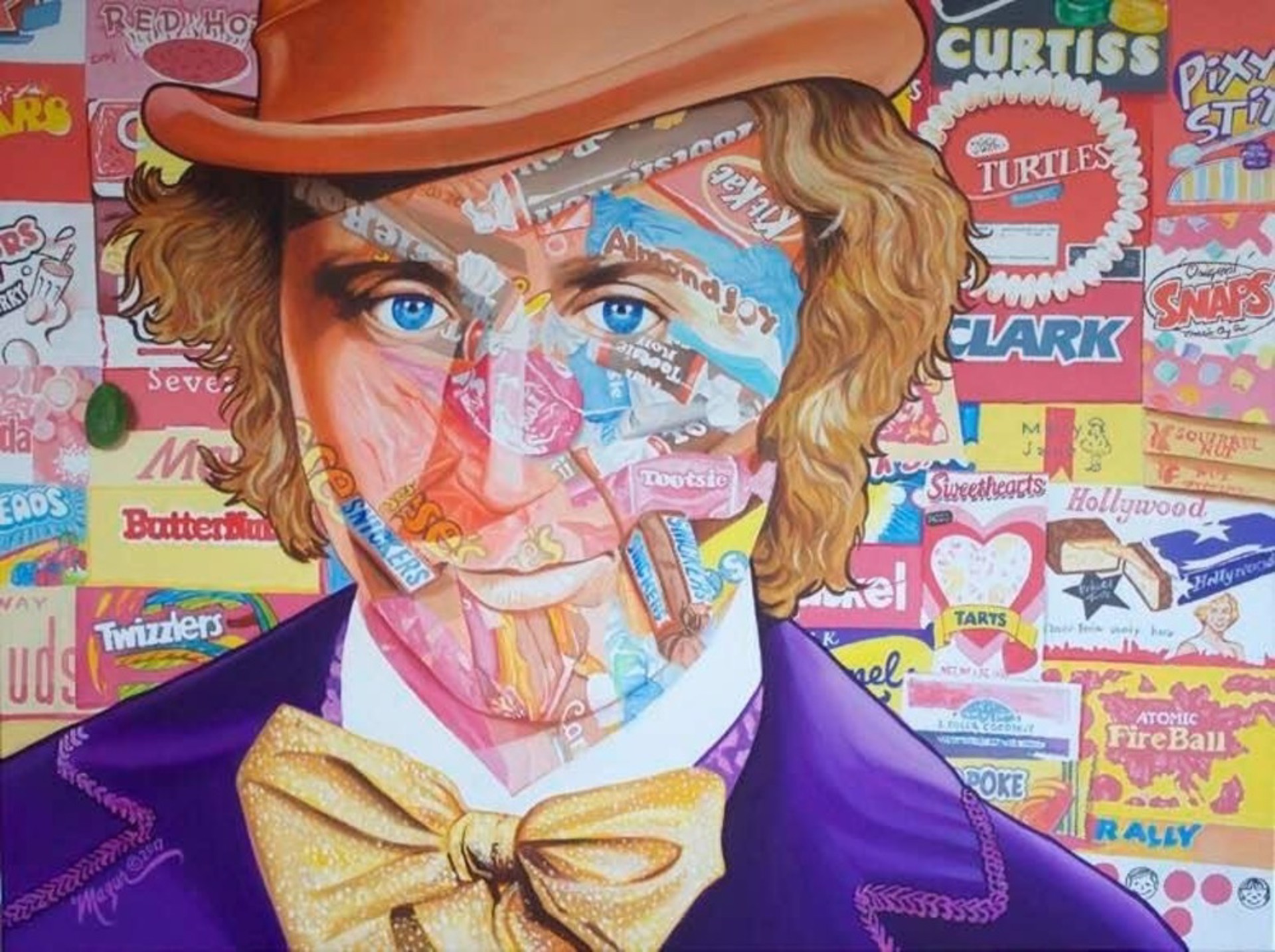Candy Man Willy Wonka by Ruby Mazur