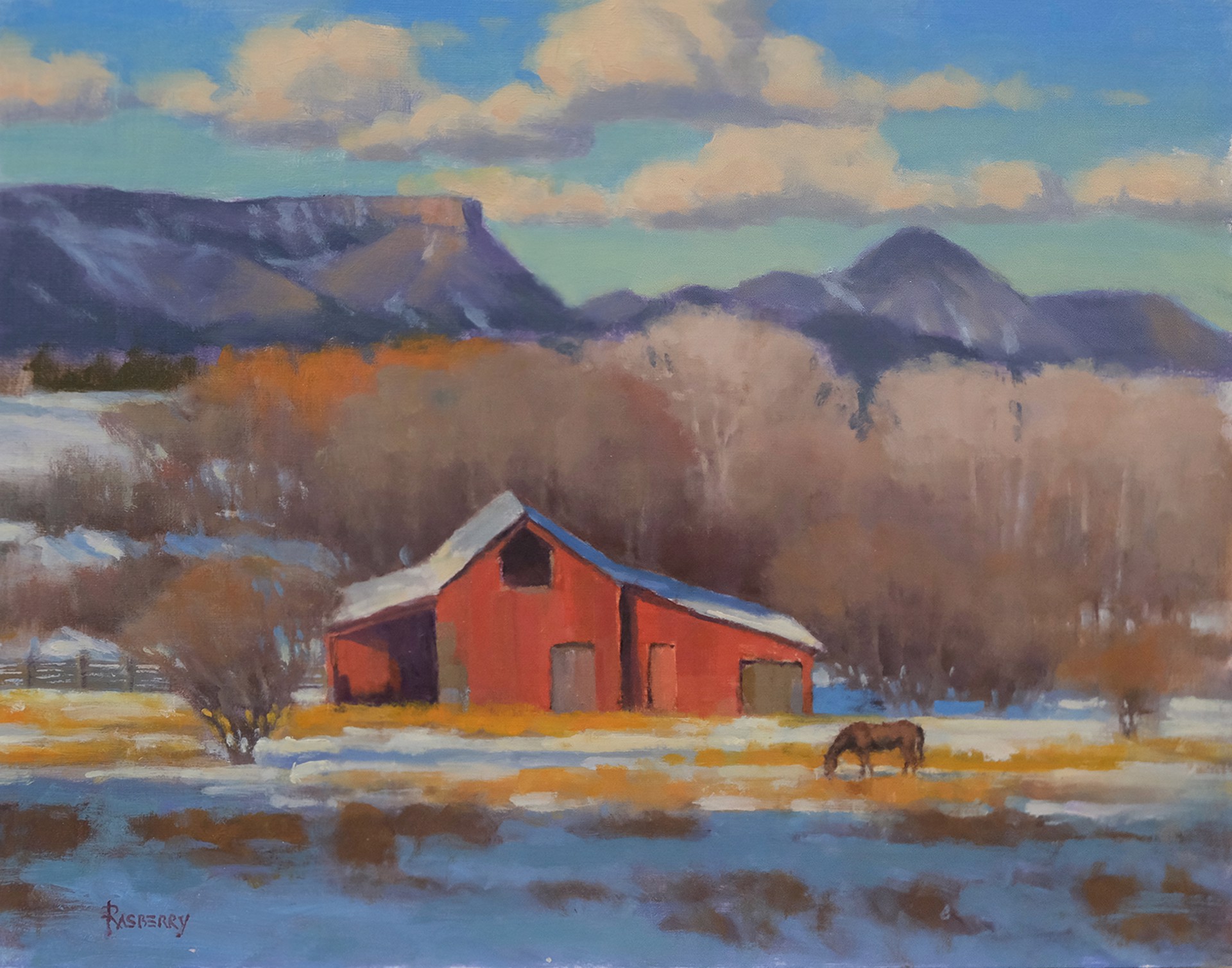Mid March, SW Colorado by John Rasberry
