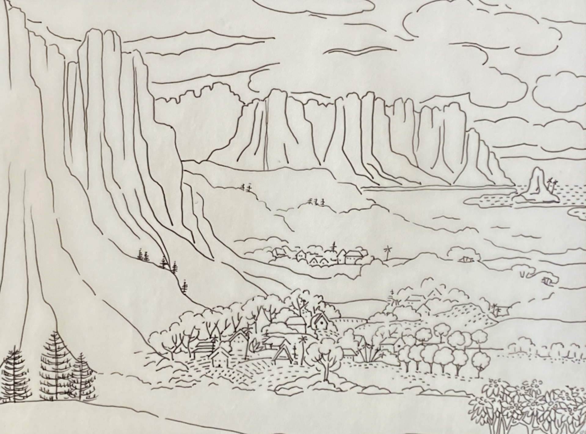 Pali to Pacific by Rosalie Prussing