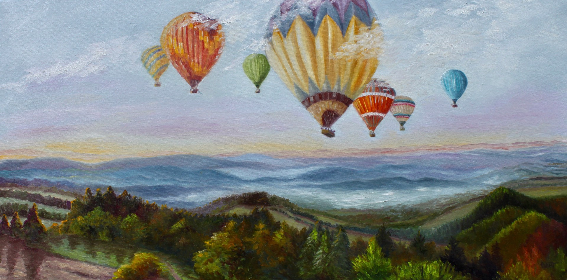 View From the Top by Cynthia Jewell Pollett