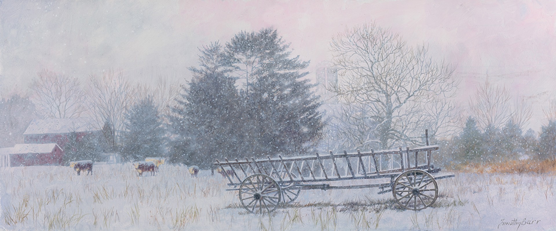 Hay Wagon by Timothy Barr