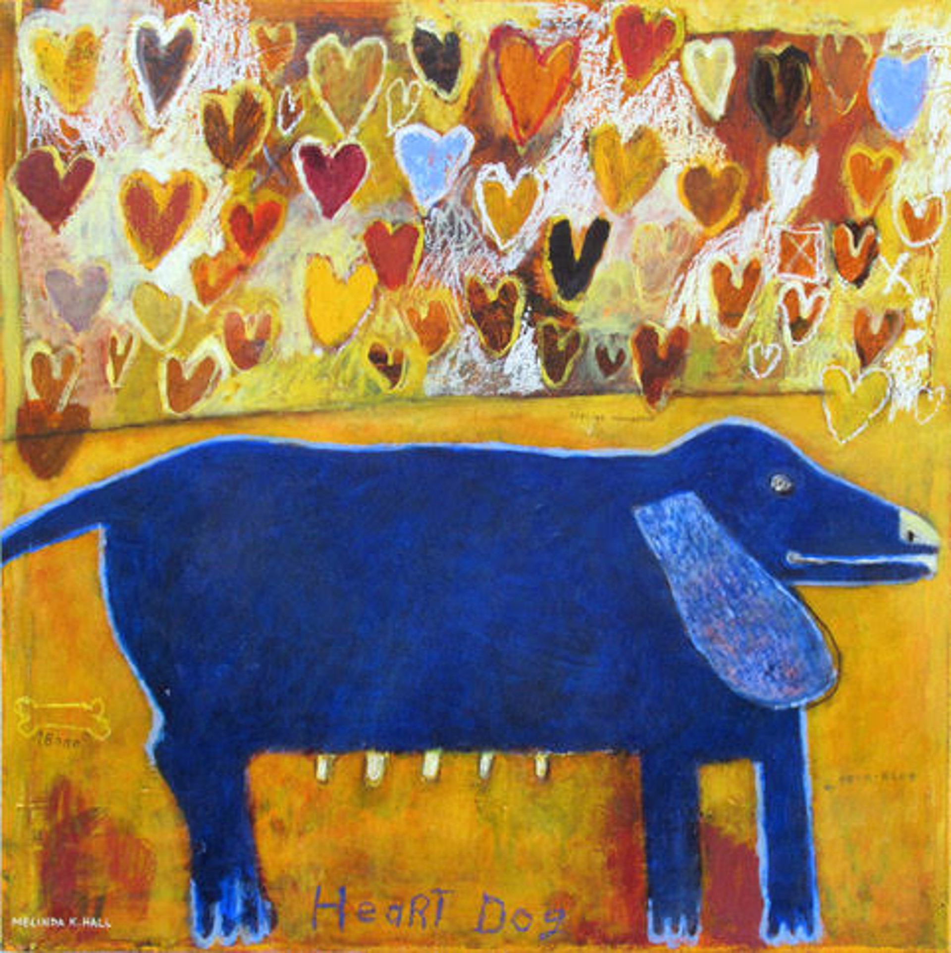 Heart Dog, True Blue by Melinda K. Hall