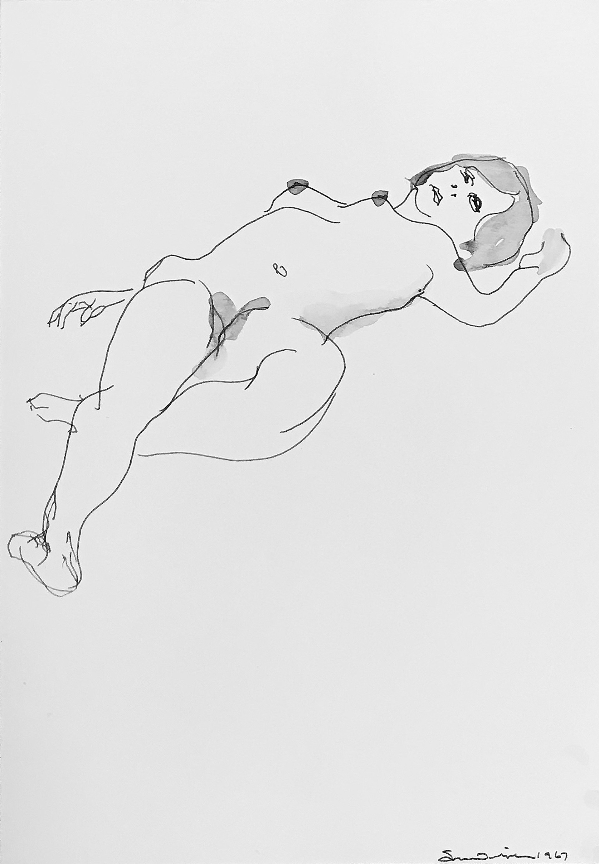 Untitled Nude by Frank Dolejska