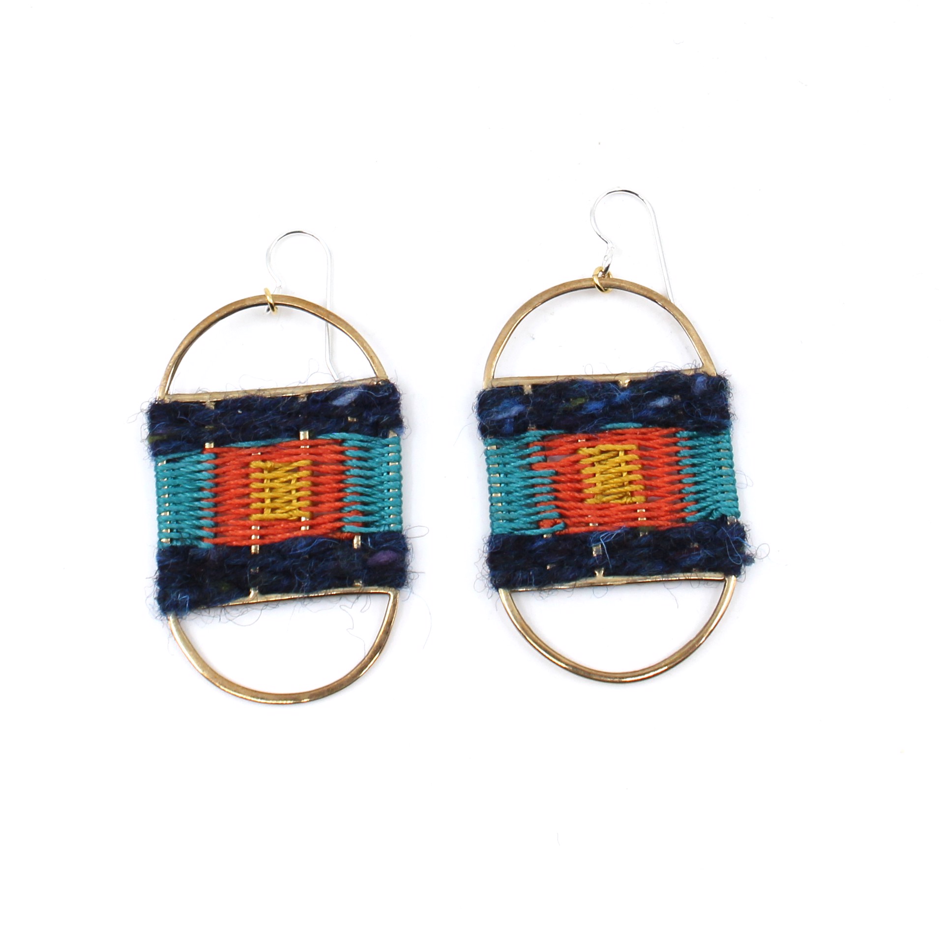 Sunset Earrings by Flag Mountain Jewelry